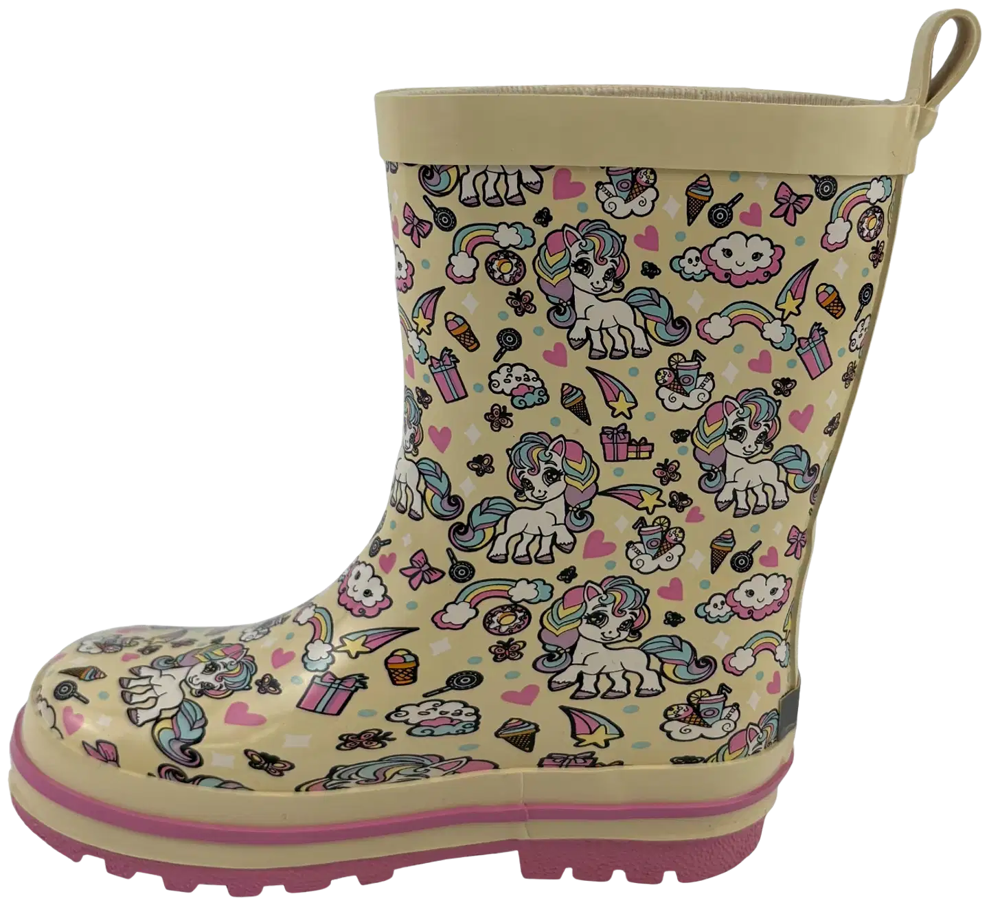 Ciraf lasten kumisaappaat Pony RB FK-6060240 - Yellow/pink - 4