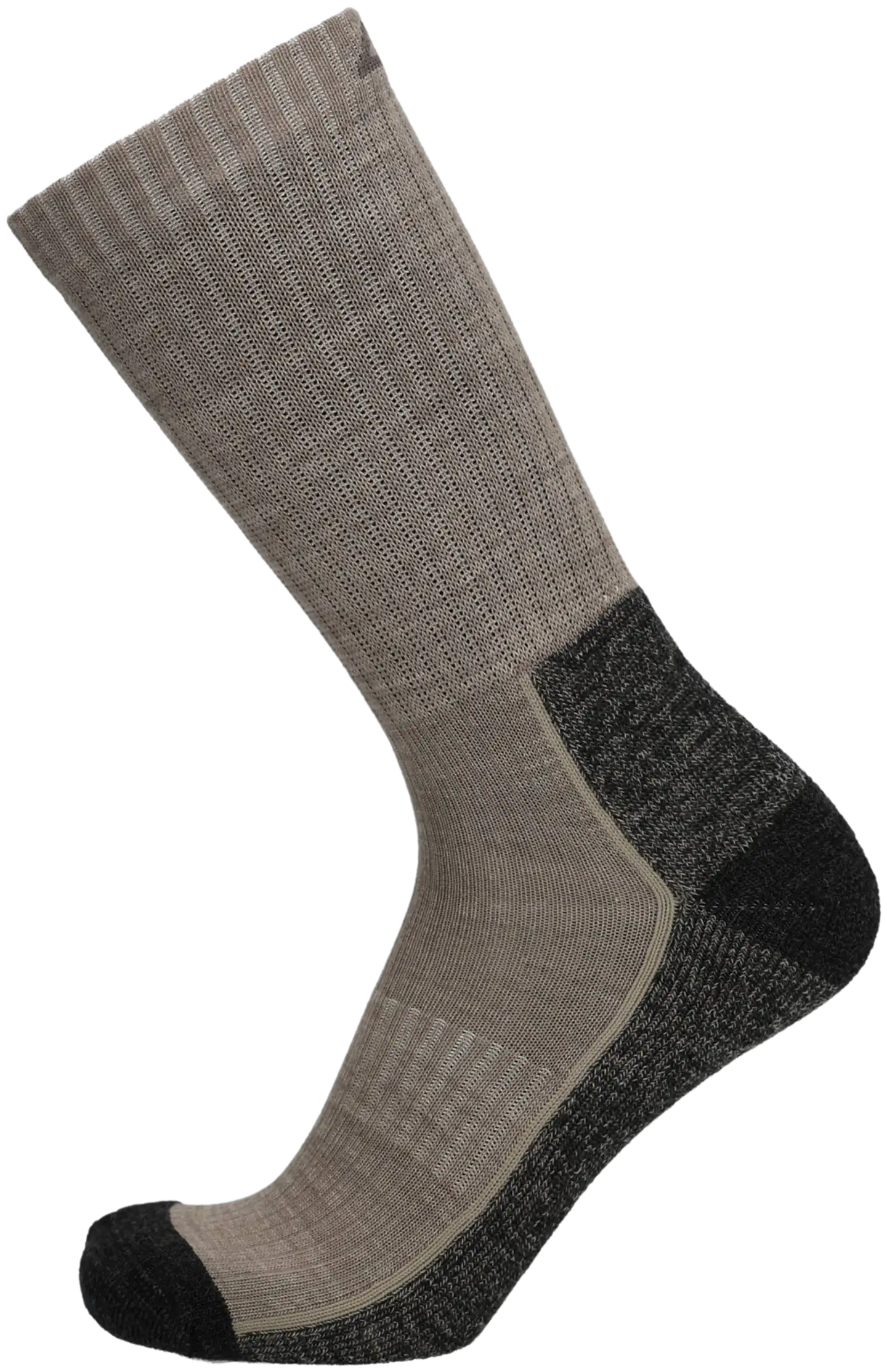 Luode12 unisex vaellussukat merinovilla - Hiekka - 2