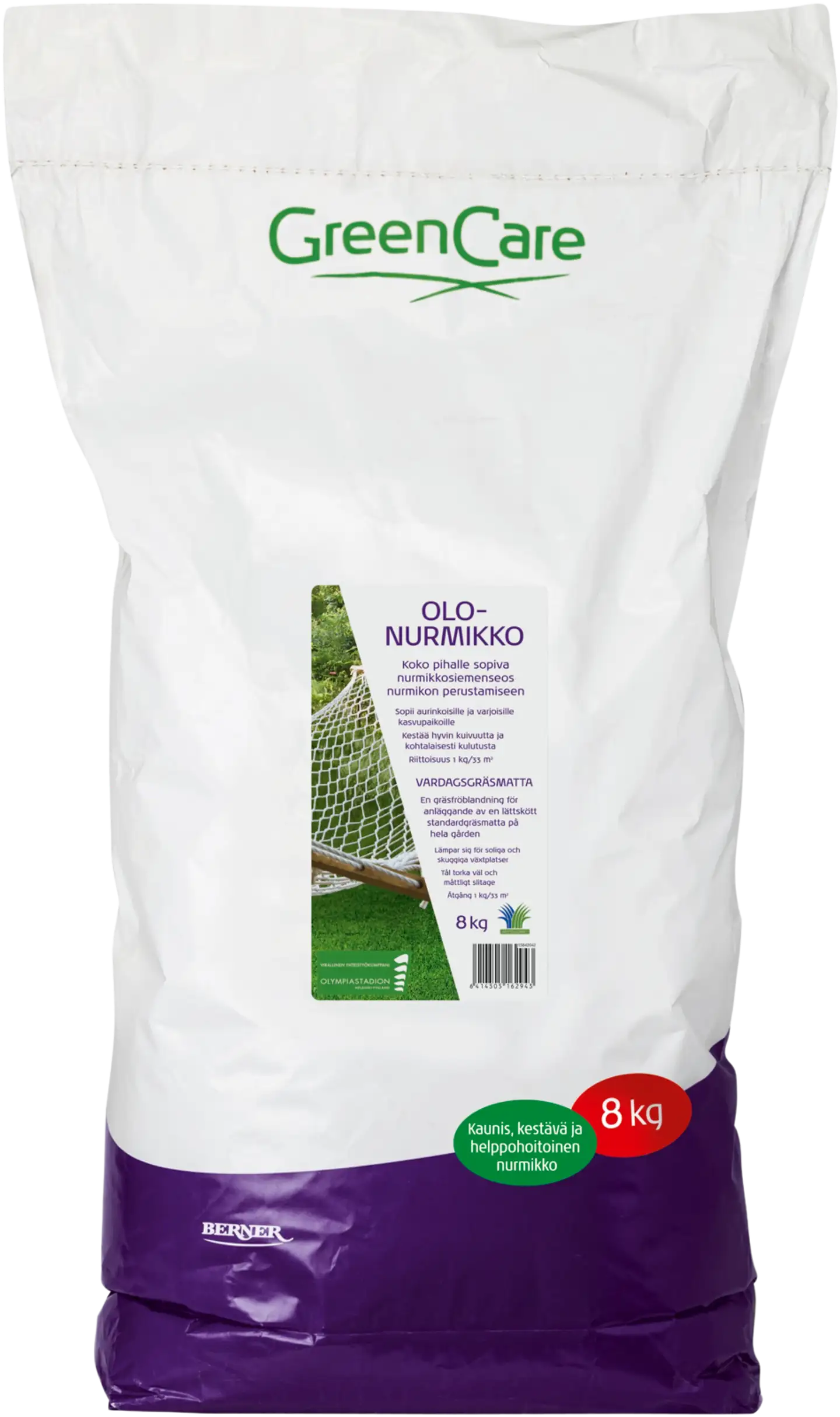 GreenCare Olonurmikko 8 kg - 1