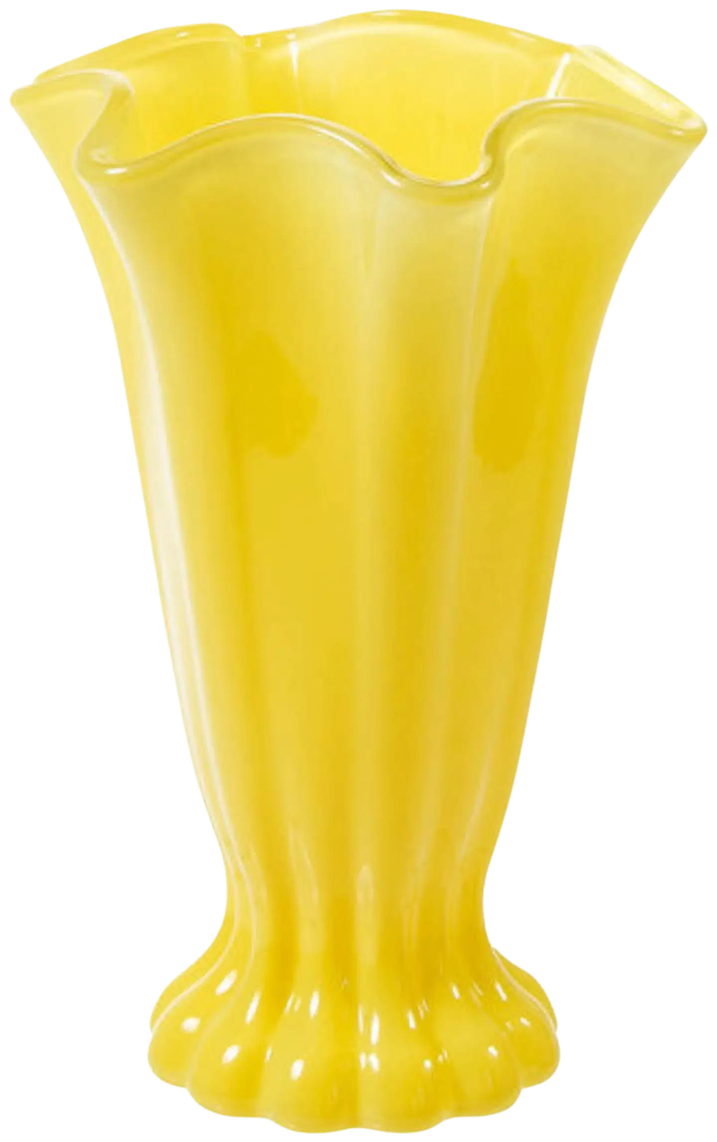 AmandaB maljakko keltainen 23cm