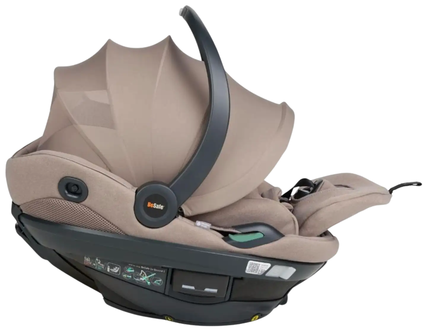 Besafe Go Beyond 2 turvakaukalo Dark Sand SoftB - 5