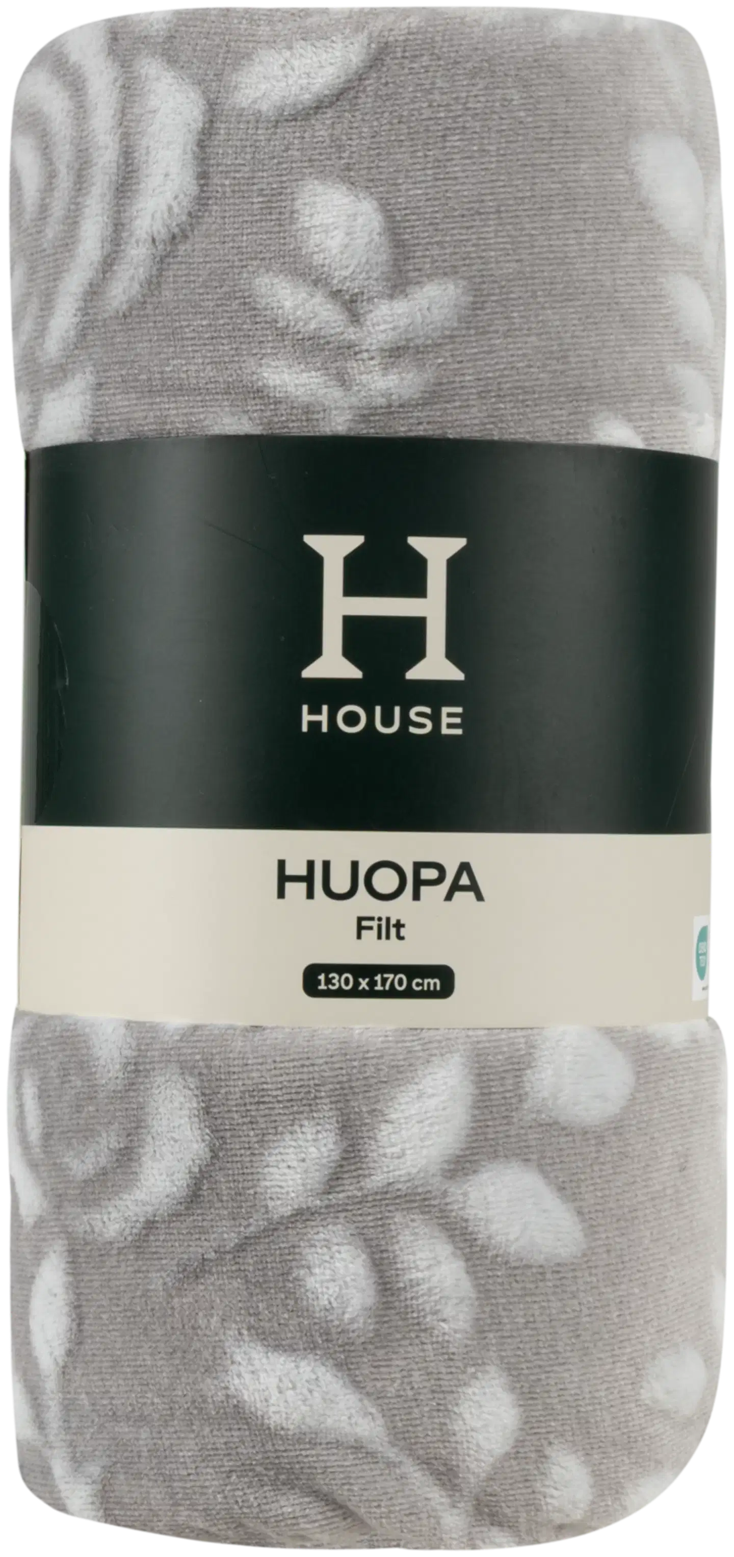 House huopa Rose 130x170 cm vaaleanharmaa - 2