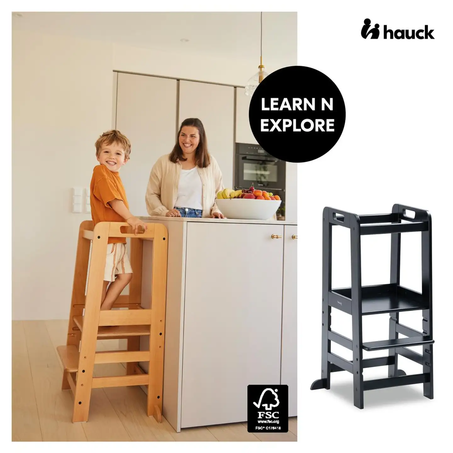 Hauck seisontajakkara Learn N Explore - 20
