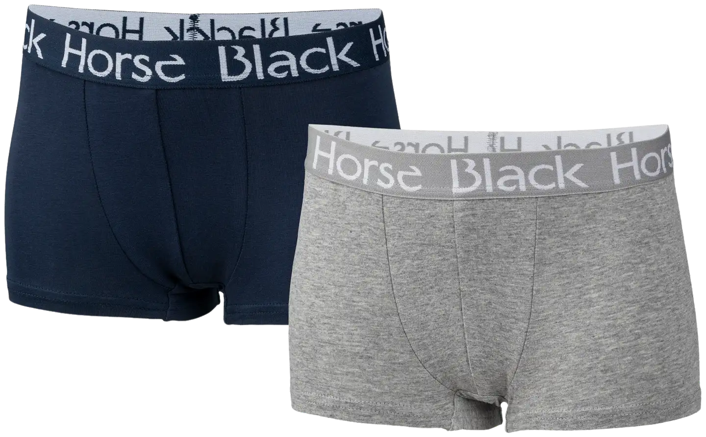 Black Horse lasten bokserit 2-pack J028 - Maritime Navy - 2