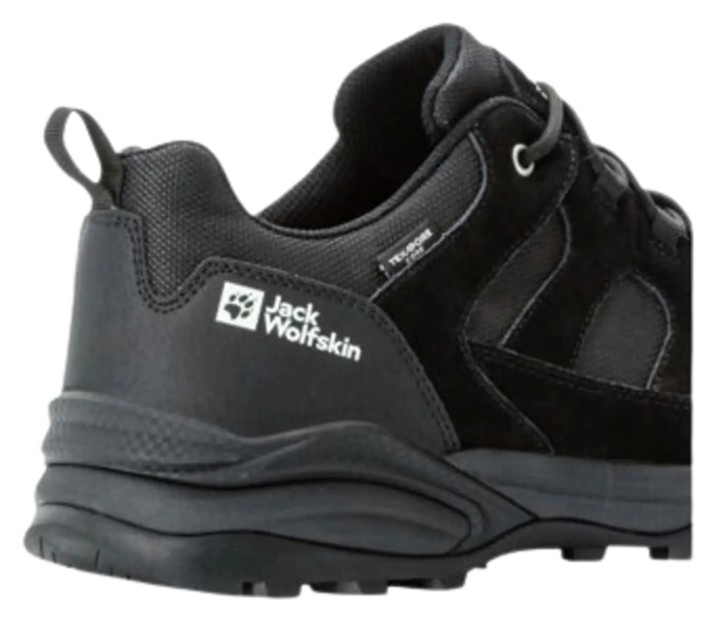 Jack Wolfskin miesten ulkoilukenkä Trail Hiker Texapore Low - BLACK - 3