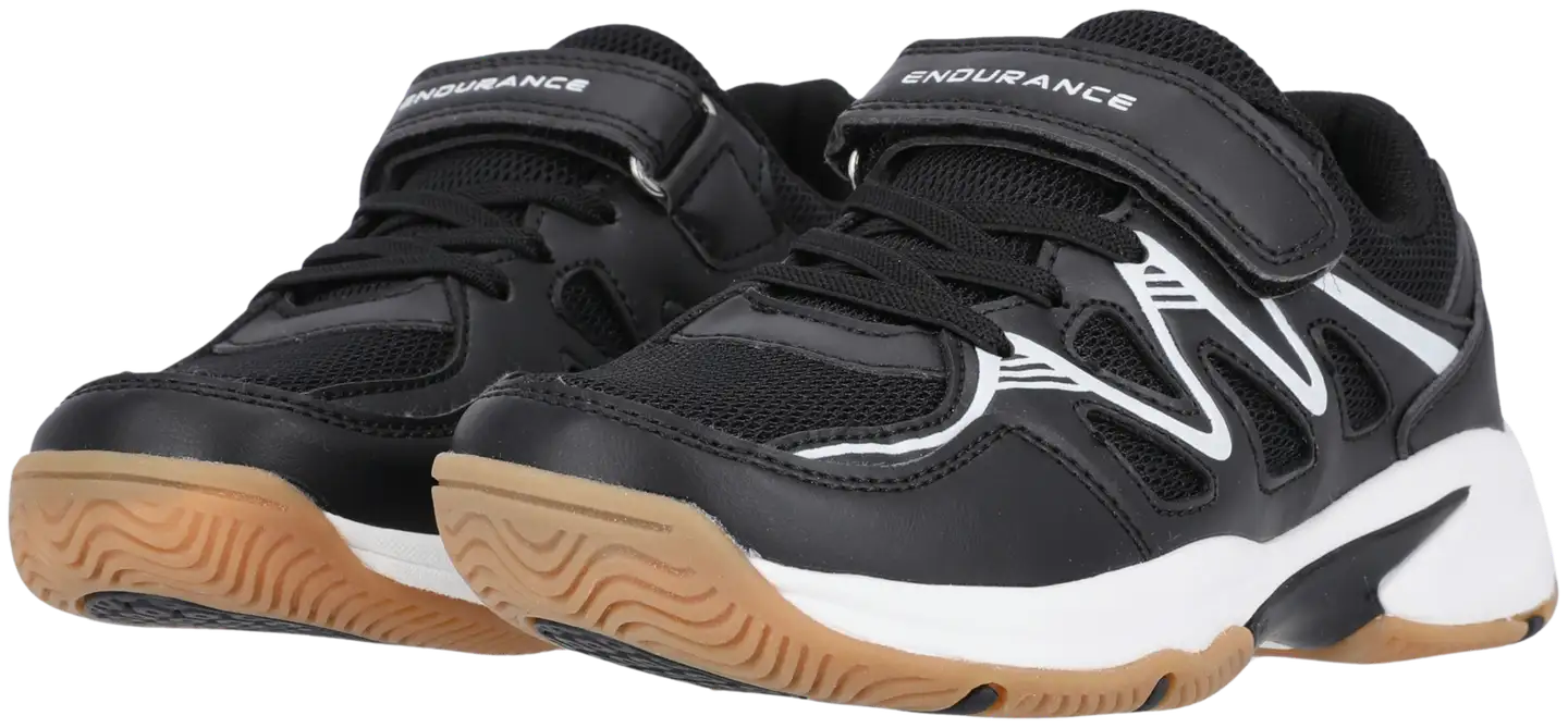 Endurance lasten sisäpelikengät Tasi Junior - BLACK - 6