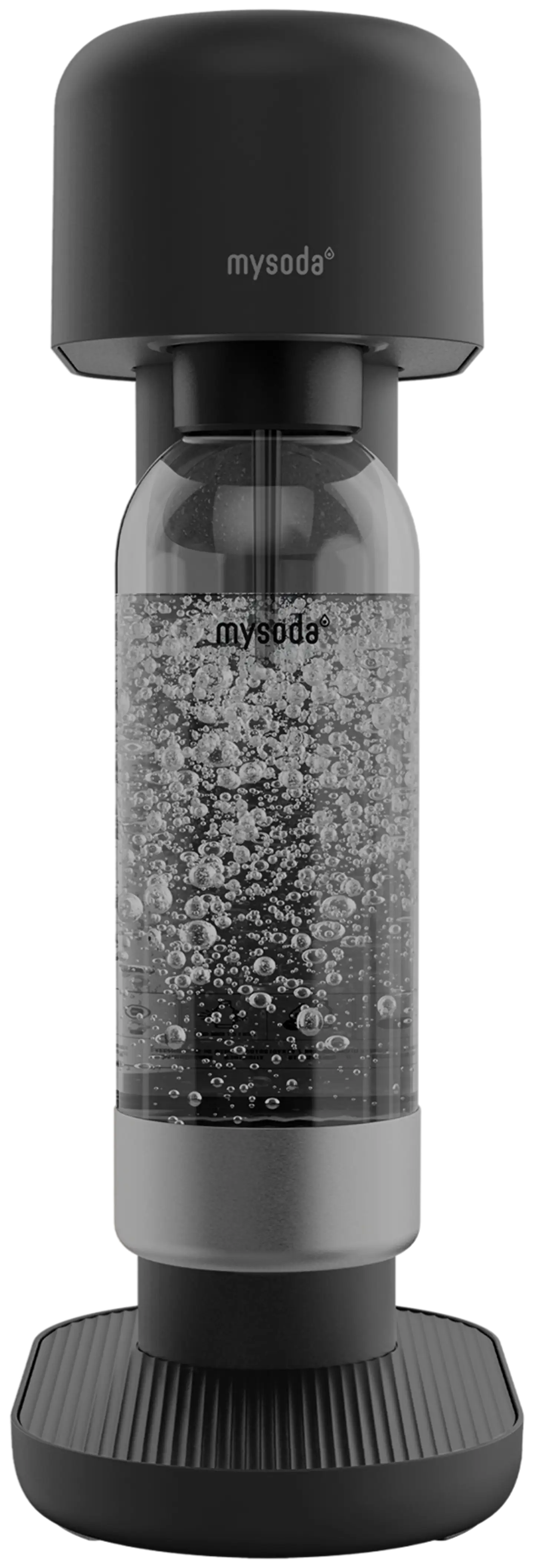 Mysoda Ruby 2 Black -hiilihapotuslaite - 2