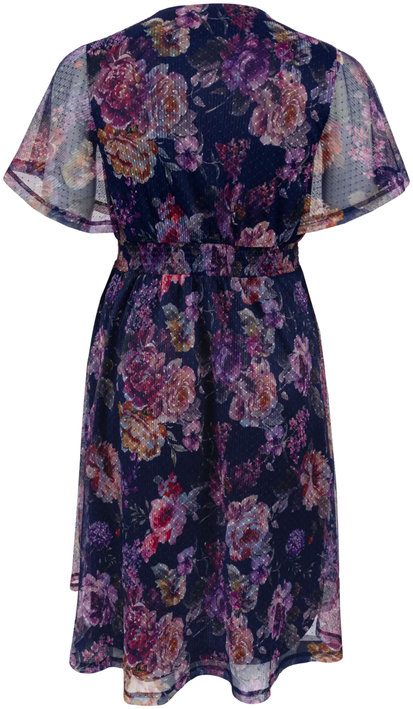 House naisten lyhyt kukkamekko 218HP09526, D-mitoitus - Flower aop - 3