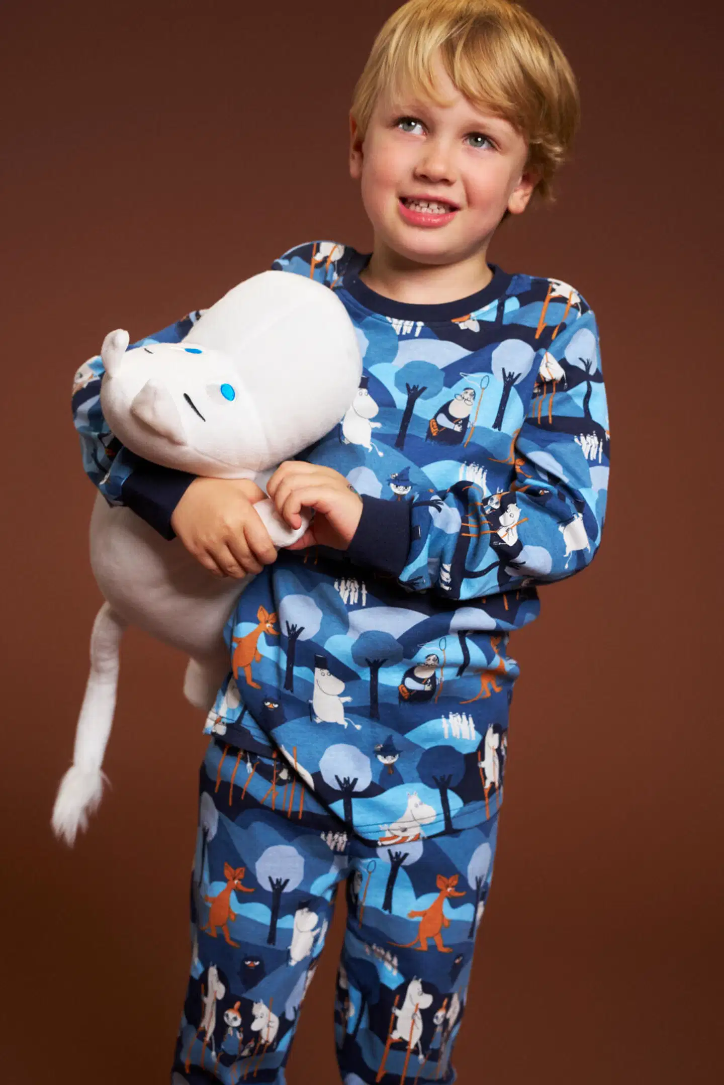 Muumi lasten pyjama Seikkailu 592939 - sininen - 9