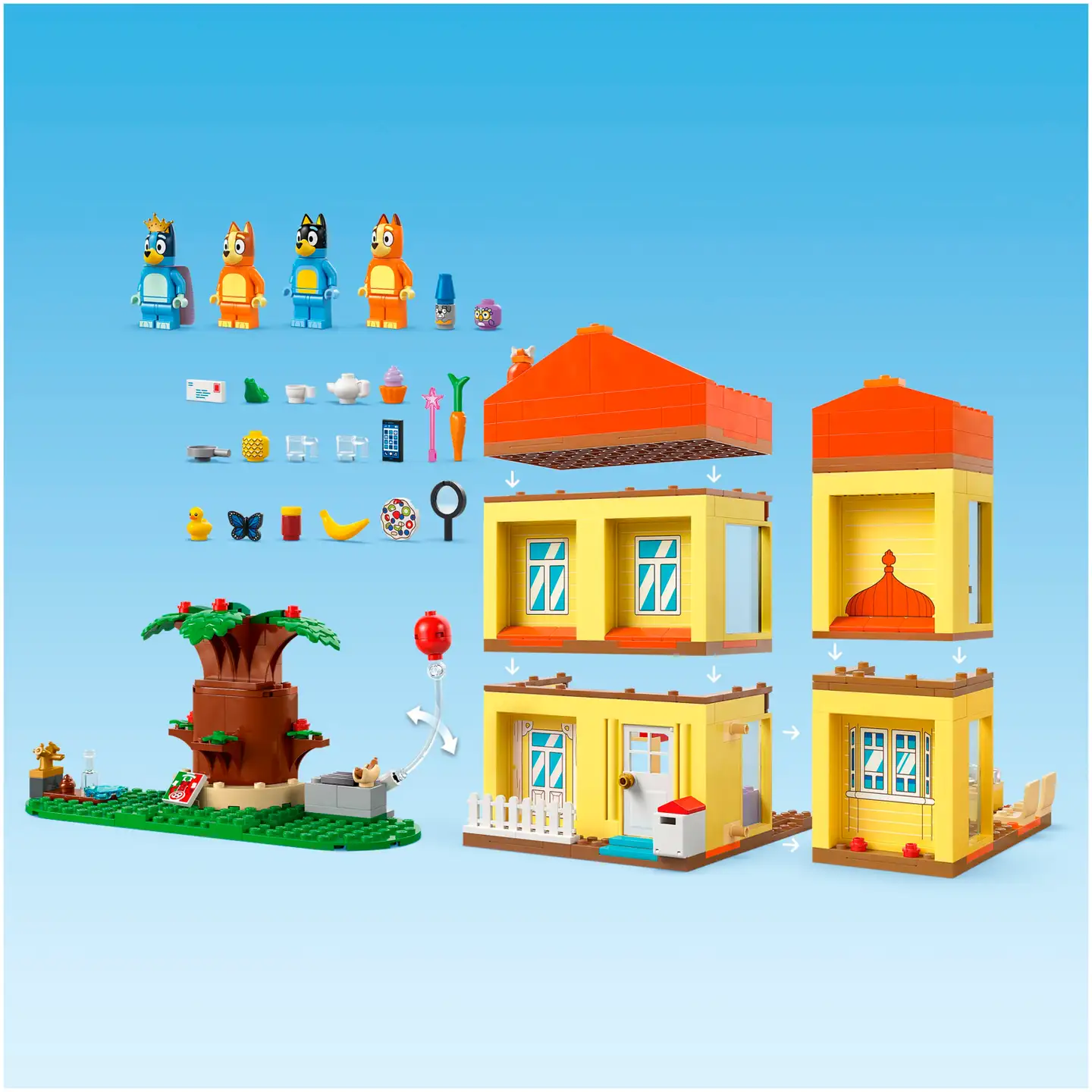 LEGO Bluey 11203 Blueyn perheen talo - 7