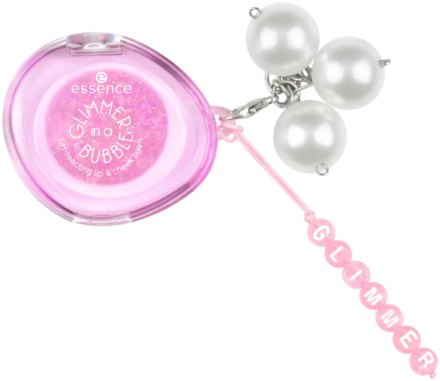 essence GLIMMER IN A BUBBLE pH-reacting lip & cheek balm 01 Soft Glimmerin' 2.4 g - 1