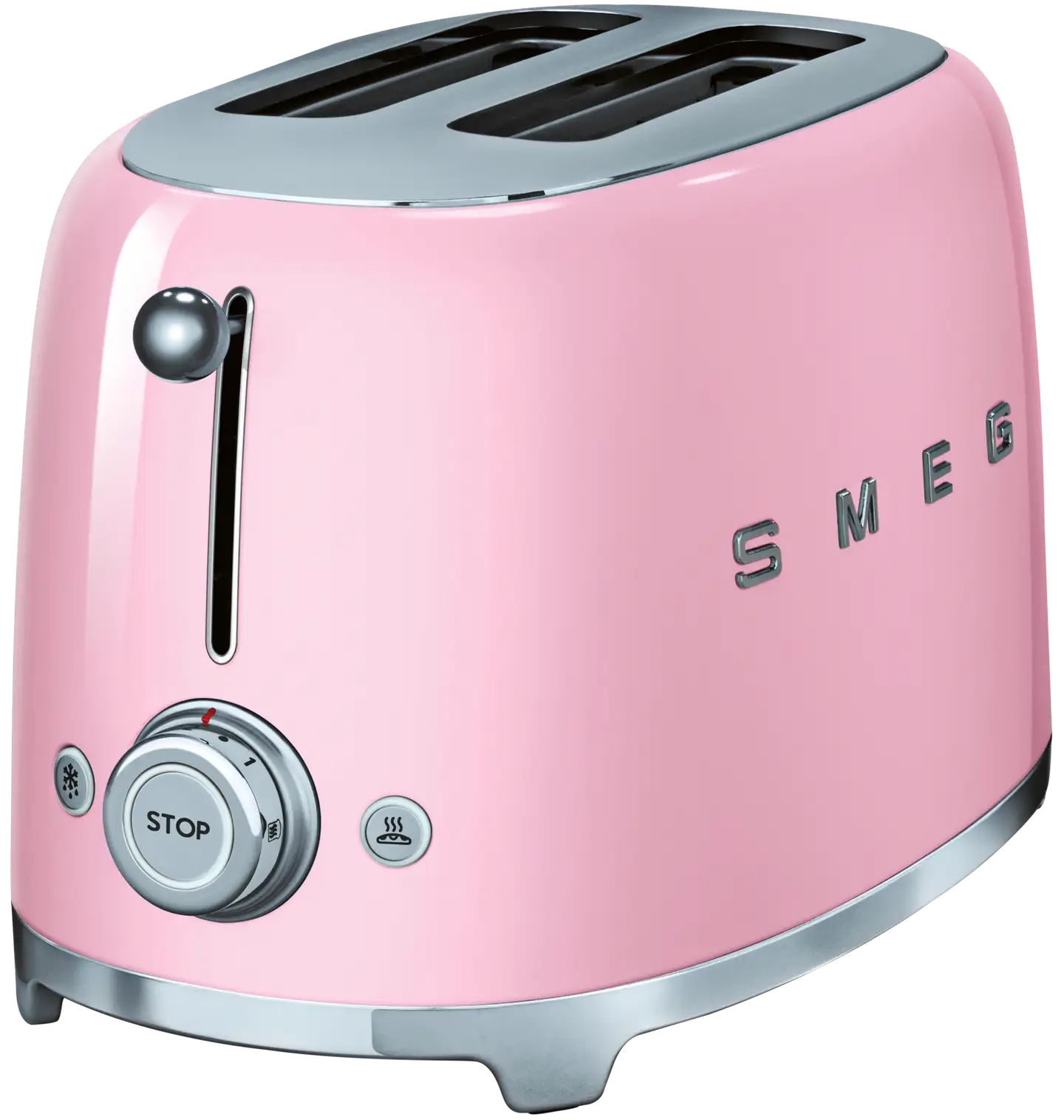 Smeg Leivänpaahdin TSF01PKSK 2 viipal pinkki - 2