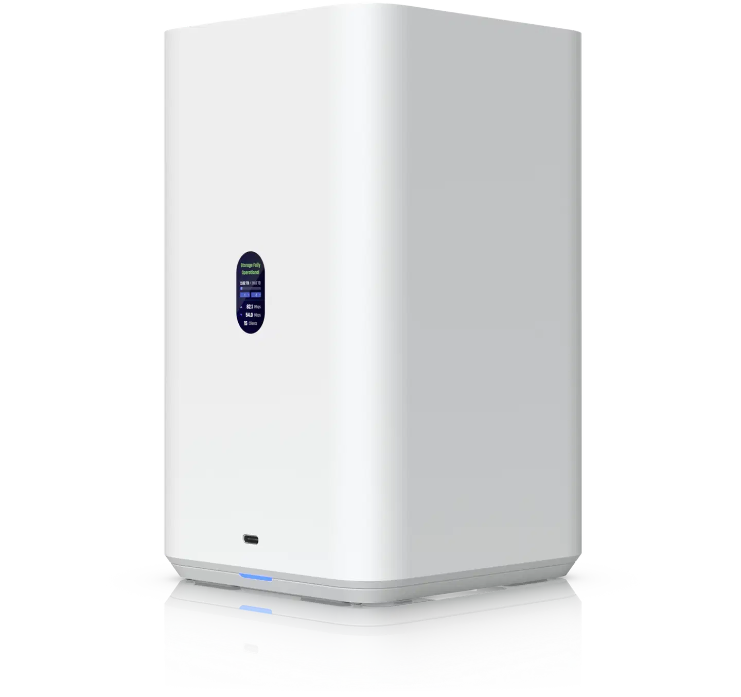 Ubiquiti 2-paikkainen verkkolevyasema 2.5 GbE -liitännällä UNAS-2-W valkoinen - 2