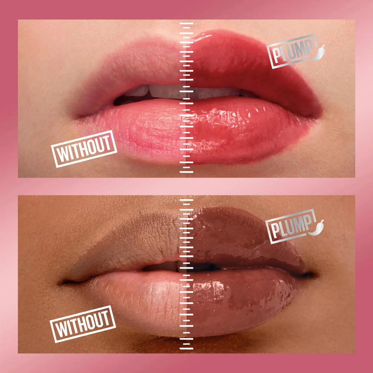 Maybelline New York Lifter Plump 004 Red Flag  huulikiilto 5,4ml - Blush Blaze - 4