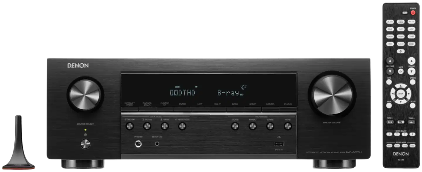 Denon AV-vahvistin AVC-S670H - 1