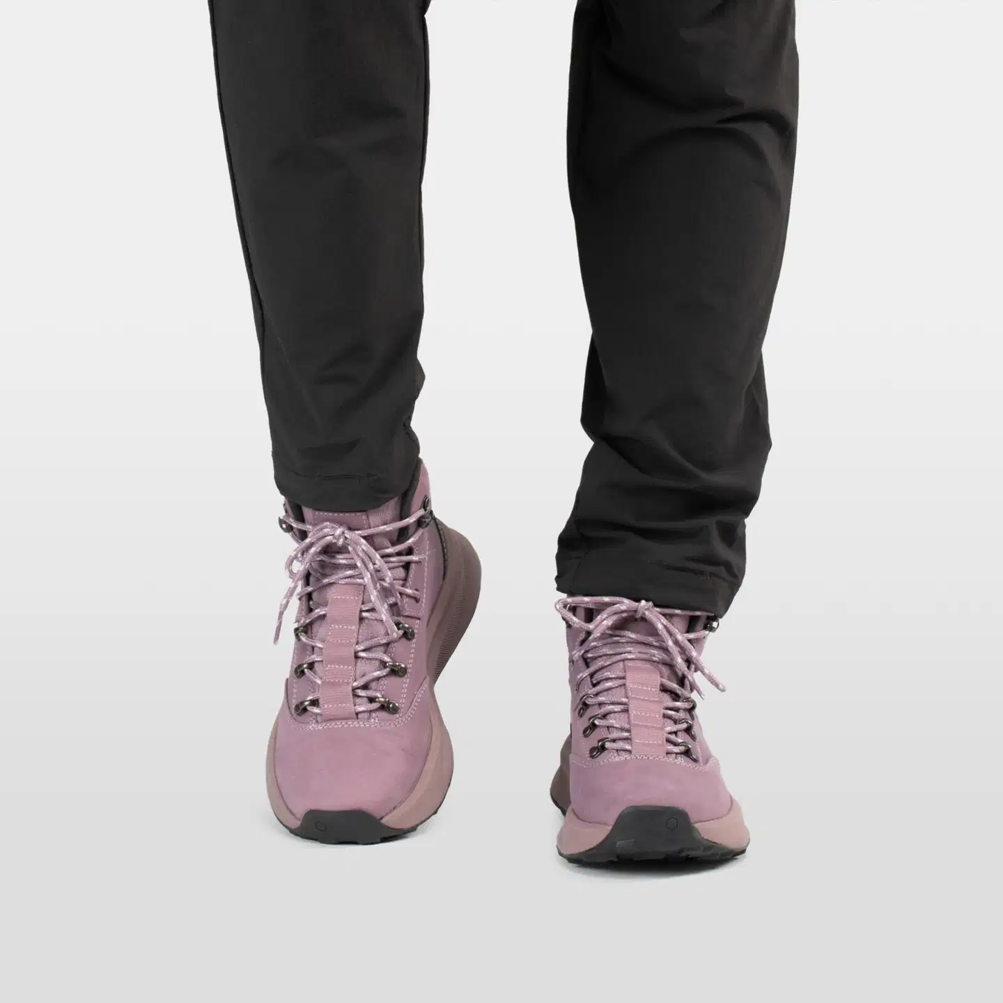 Helly Hansen naisten ulkoilujalkine Awe Hiker Mid HT 12097 - Purple Clay/Thunder Grey - 8