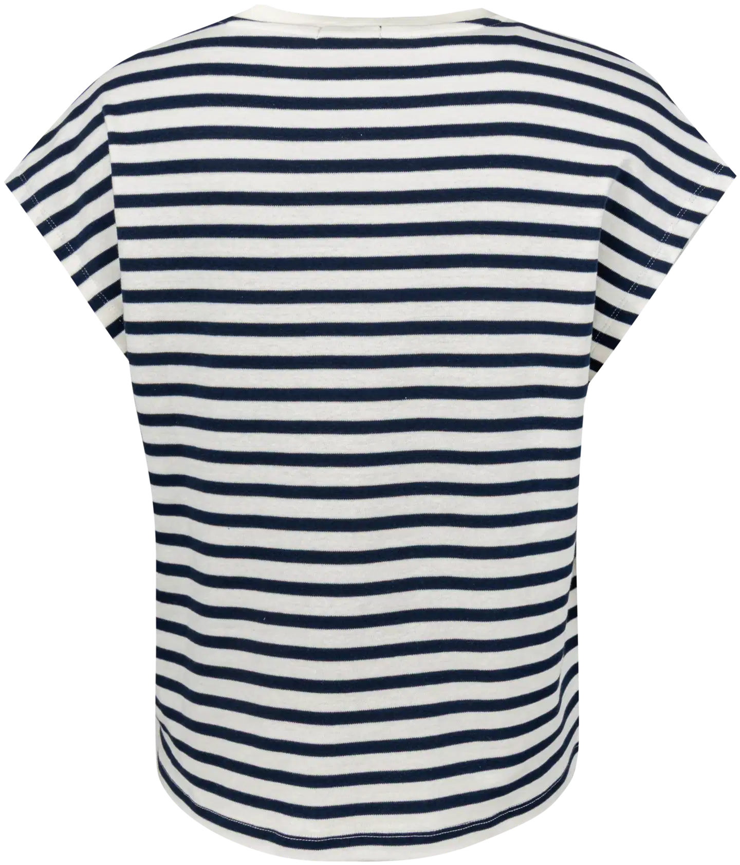 House naisten raidallinen t-paita 213H261701 - BLUE WHITE - 2