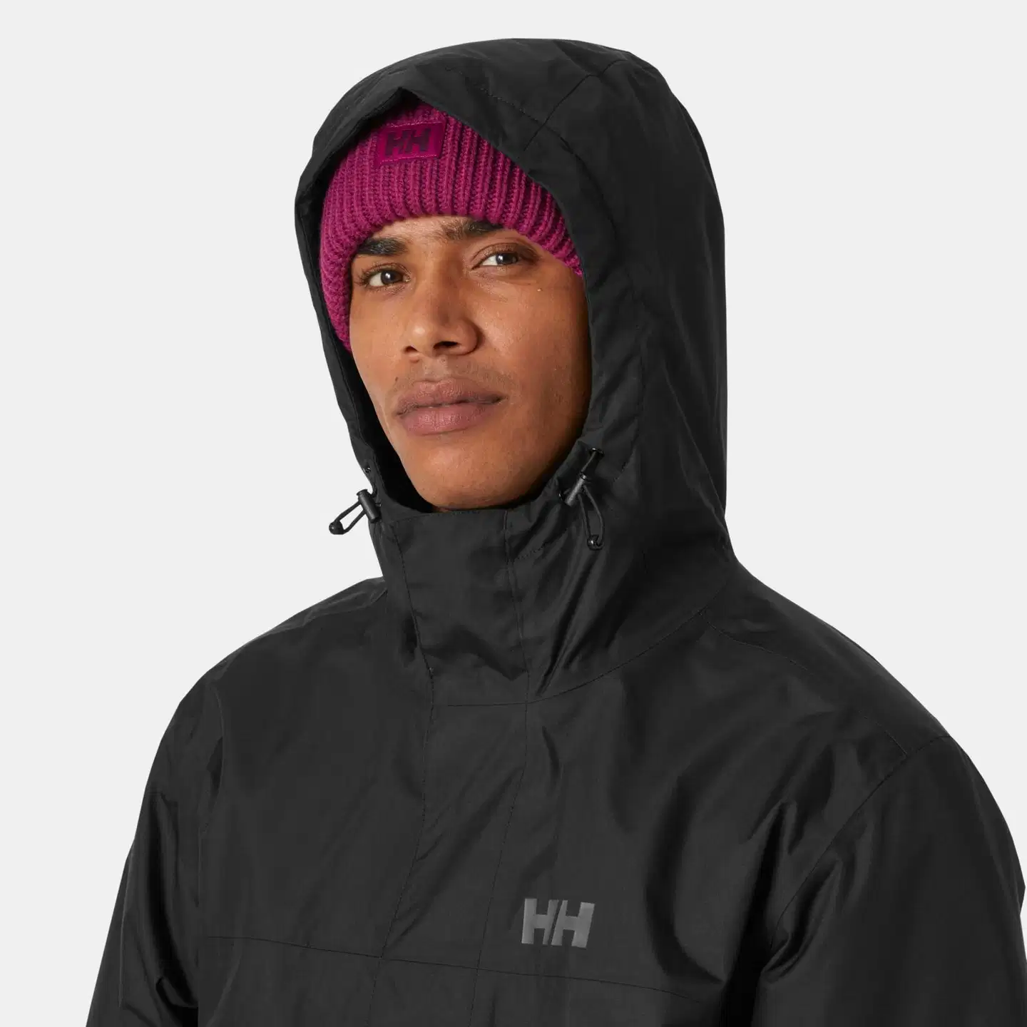 Helly Hansen miesten fleece vuorattu kuoritakki Vancouver Fleece Lined 54269 - Black - 4