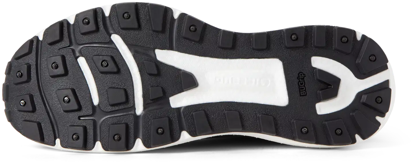 Icebug miesten nastajuoksujalkineet Myr BUGrip - Black/GreenGlow - 3