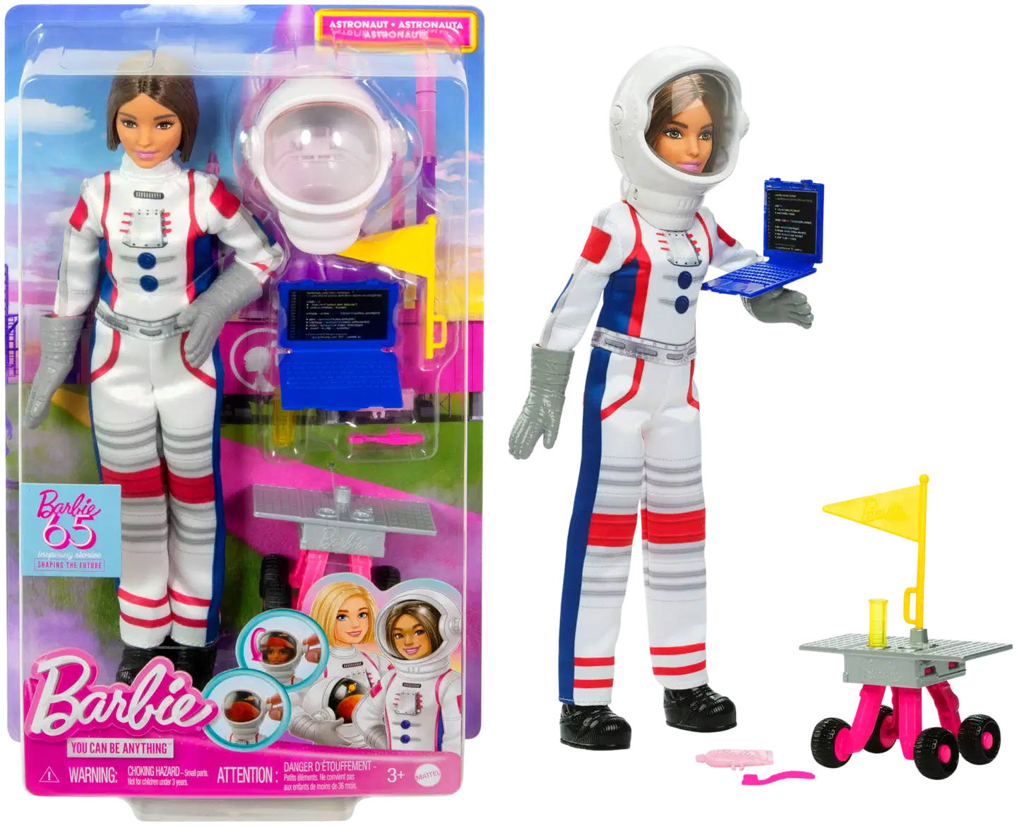 Barbie Deluxeammattinukke astronautti - 1
