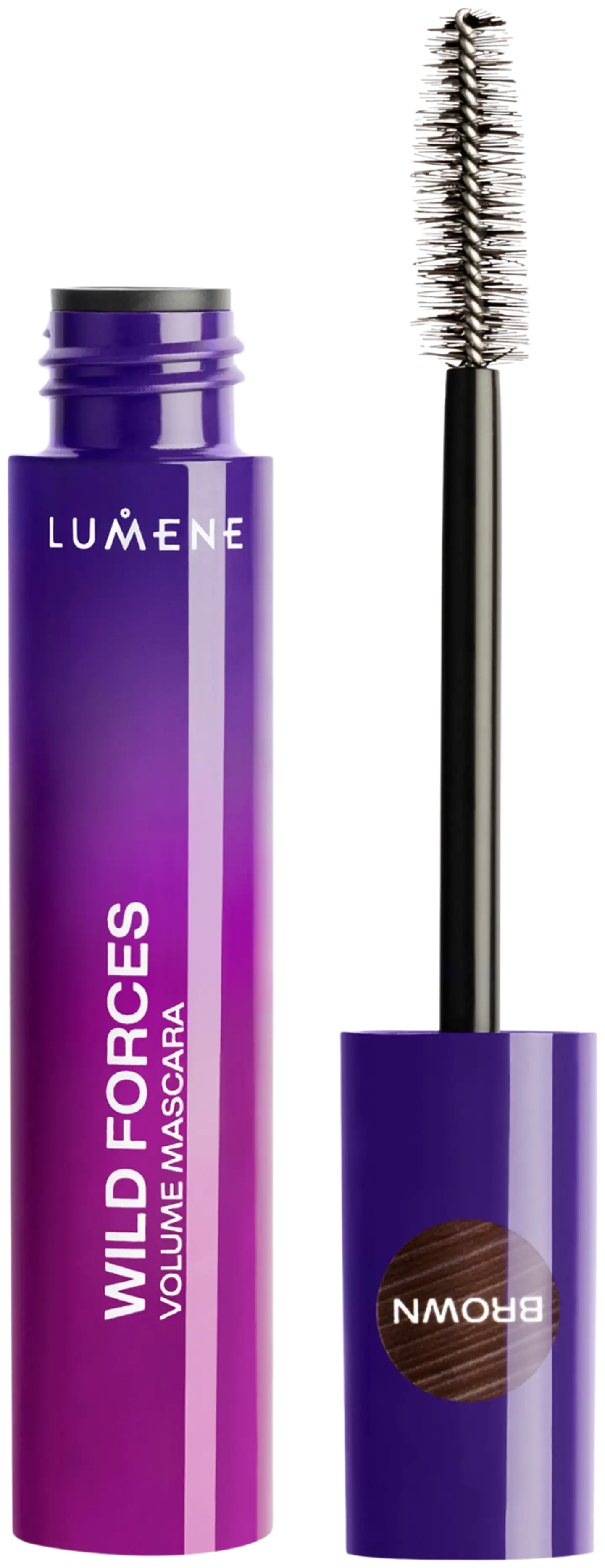 Lumene Wild Forces Volume Mascara Sininen 14 ml - Ruskea - 1