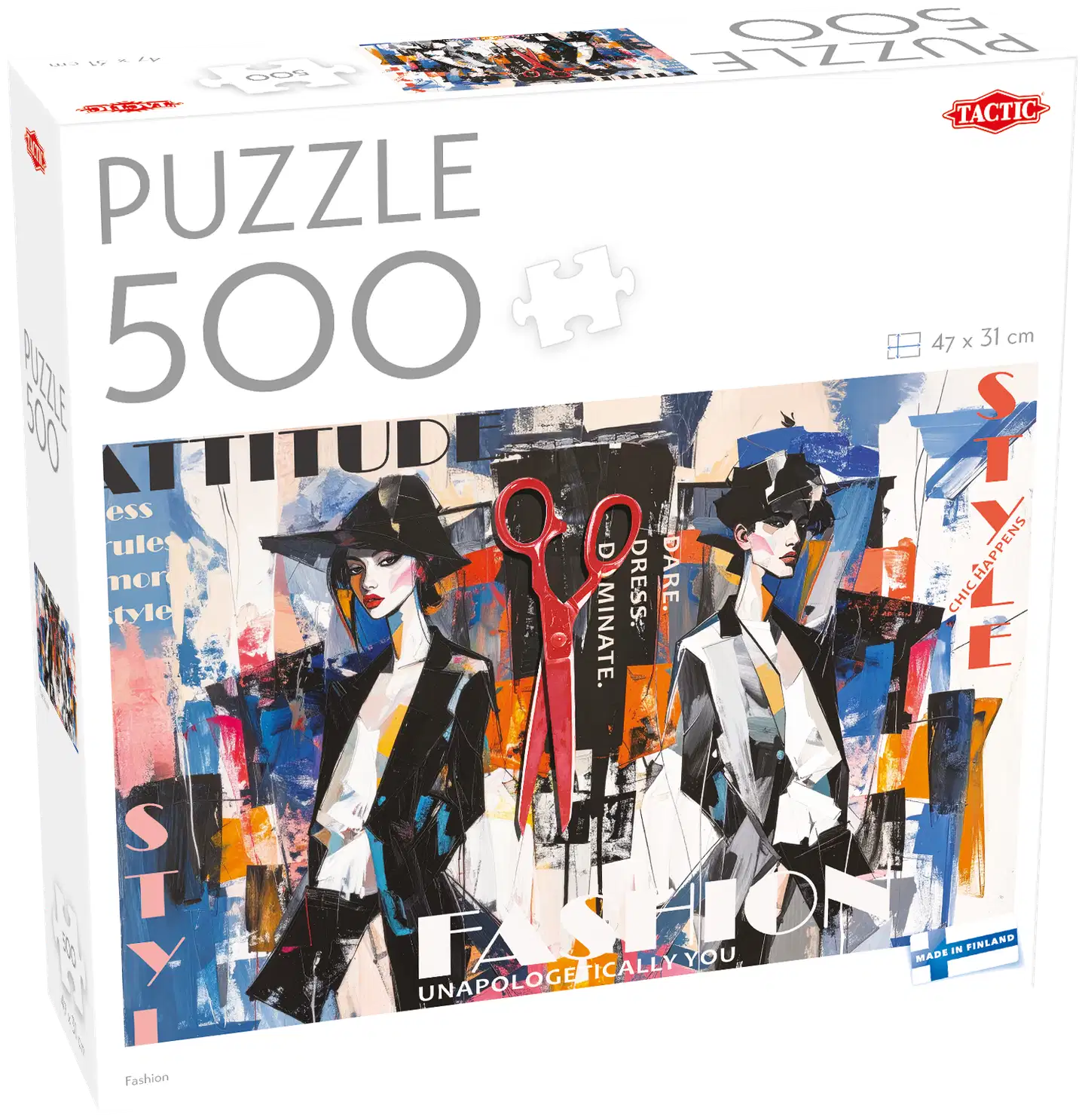 Tactic Palapeli Puzzle Lovers Fashion 500 palaa - 1