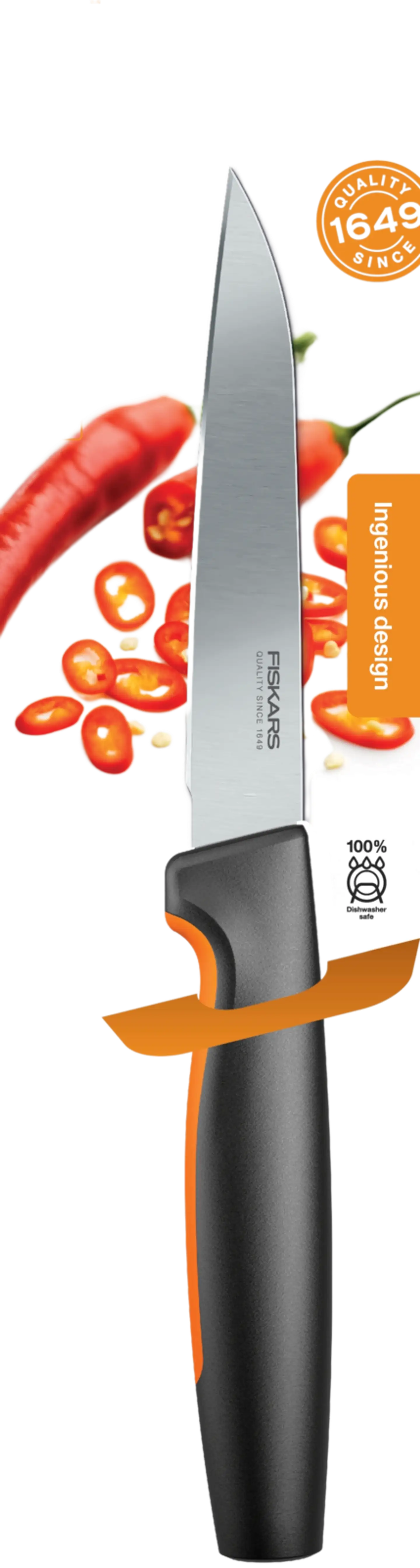 Fiskars Functional Form Vihannesveitsi 11cm - 2