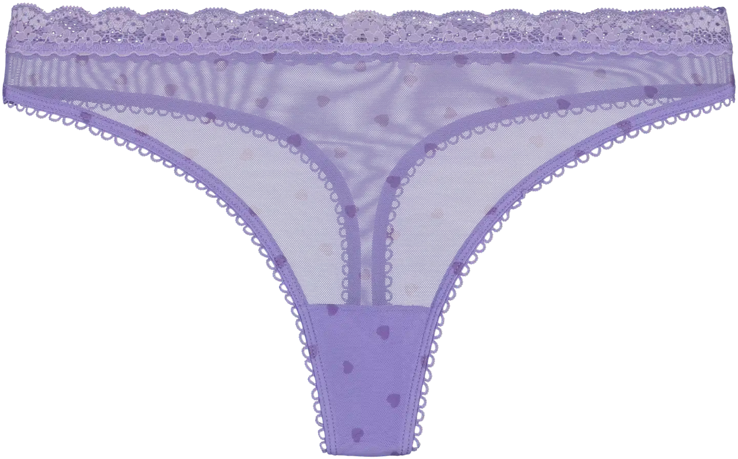 WKLY. naisten mesh stringit 211W082630 - Lavender