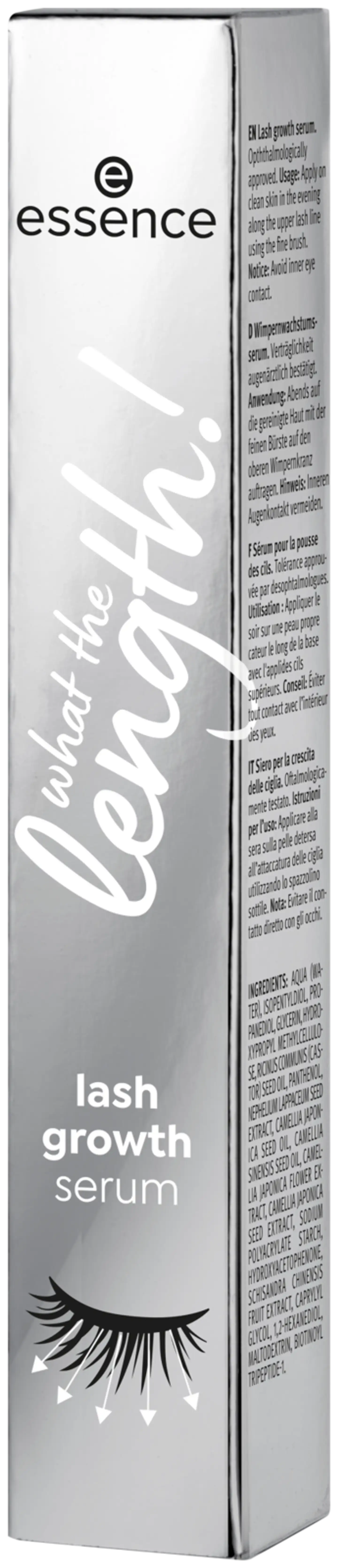essence what the length! lash growth serum 4 ml - 3