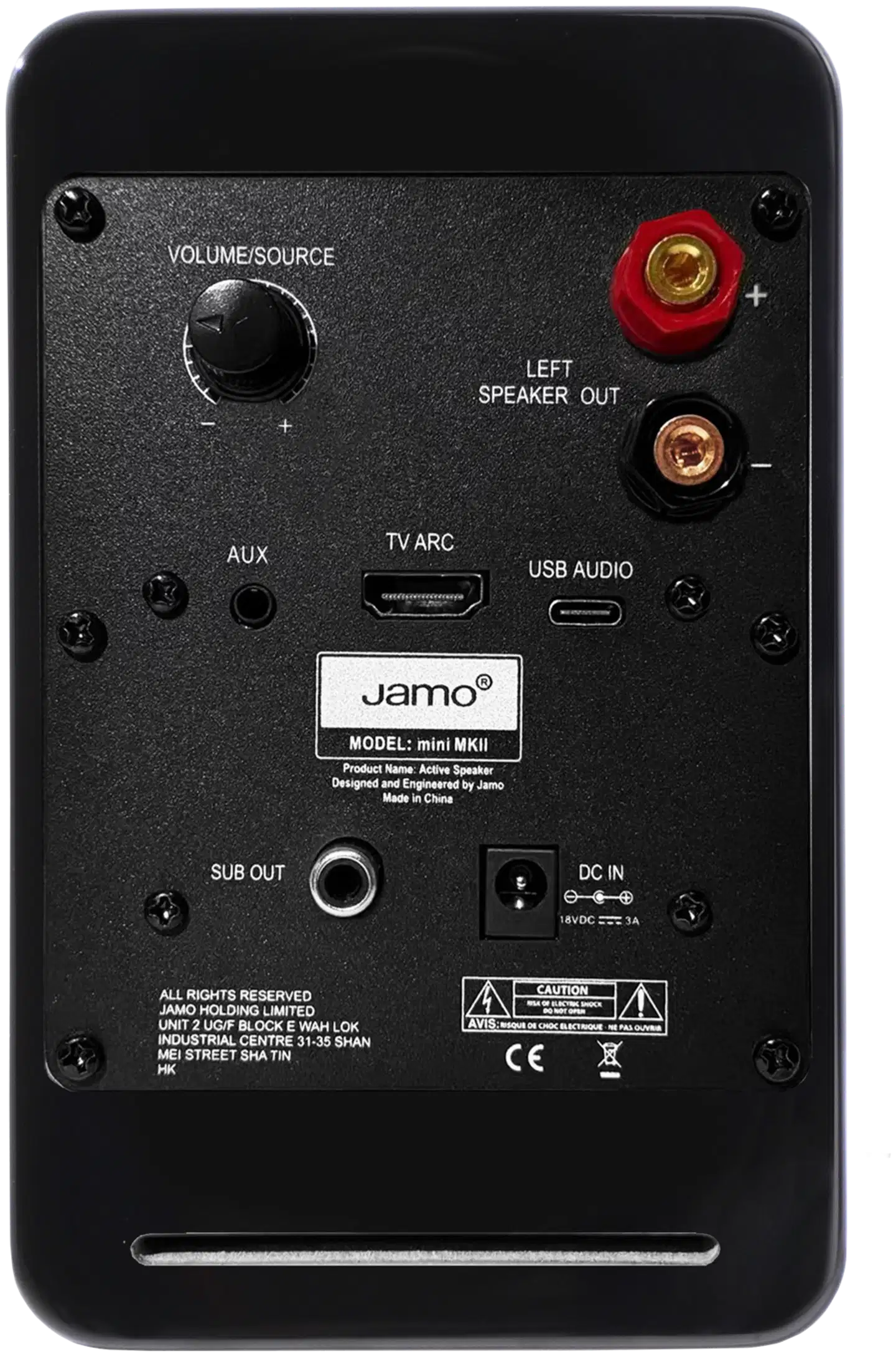 Jamo aktiivikaiutinpari Mini MKII High Gloss Black - 3