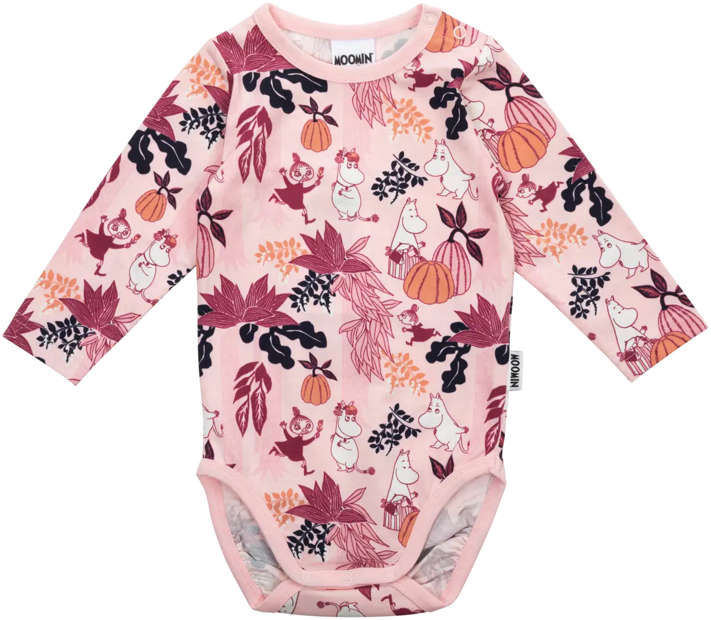 Muumi vauvojen body Kurpitsa 592407 - roosa - 1
