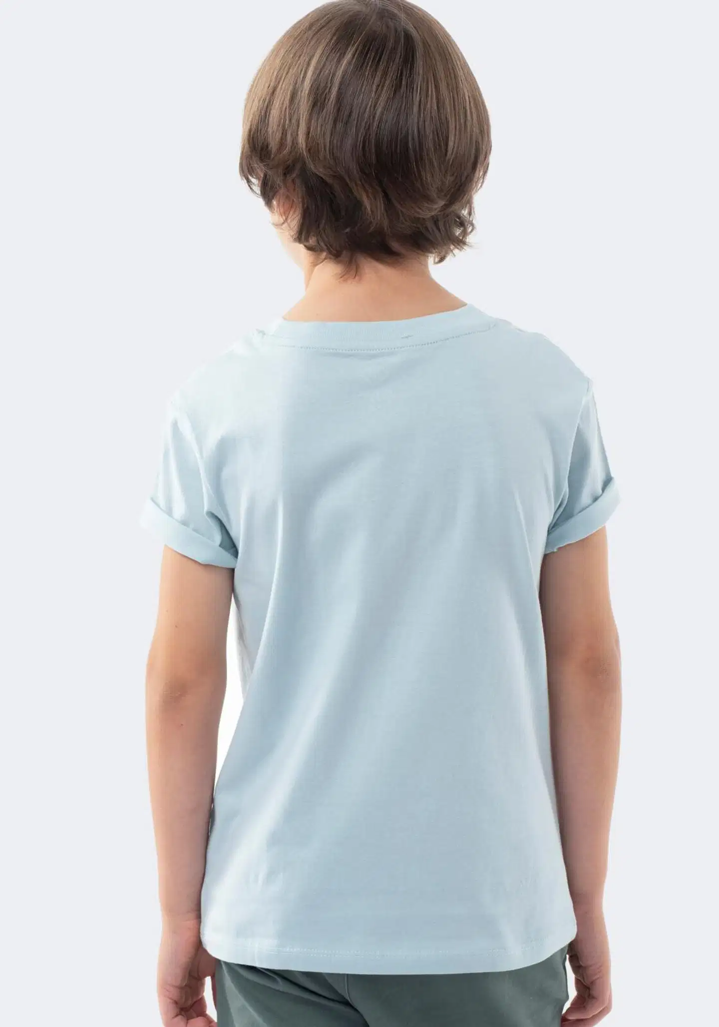 TEX BASIC lasten t-paita dino I276704 - TURQUOISE LIGHT - 2