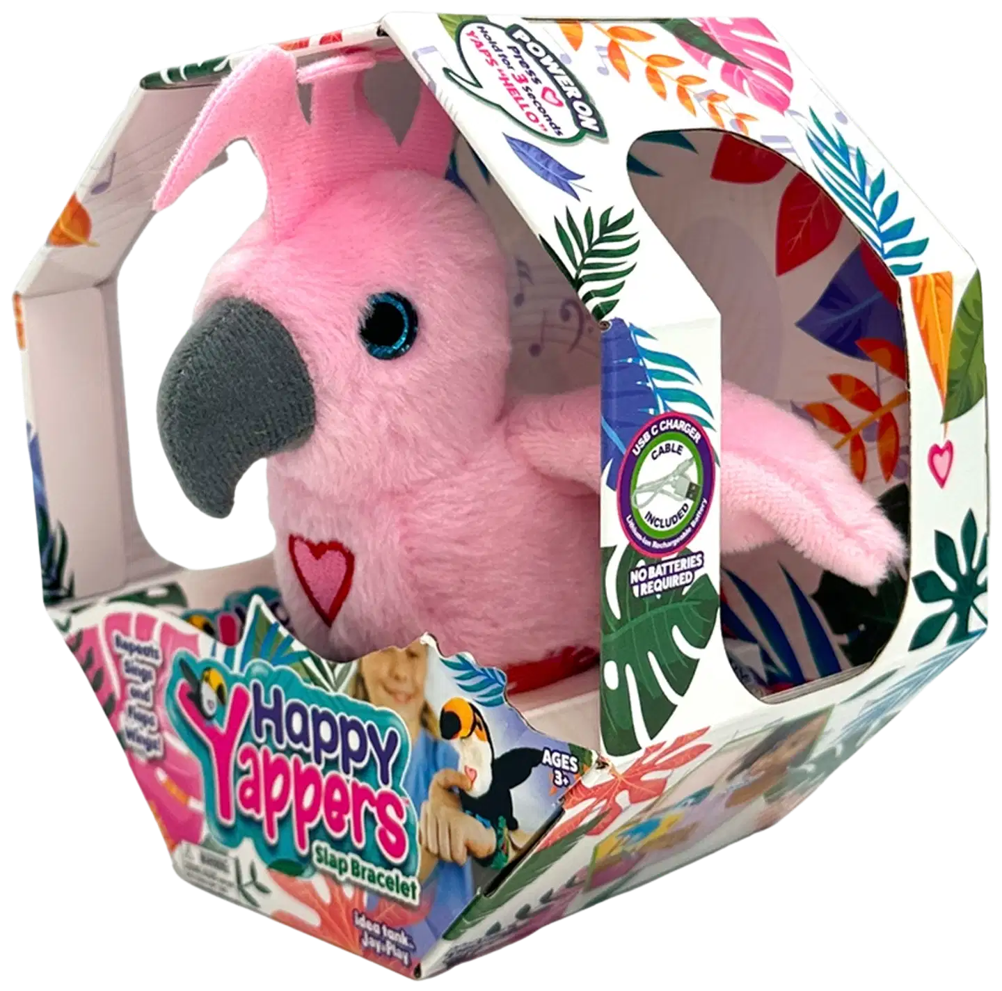 Happy Yappers puhuva pehmolelulintu - 6