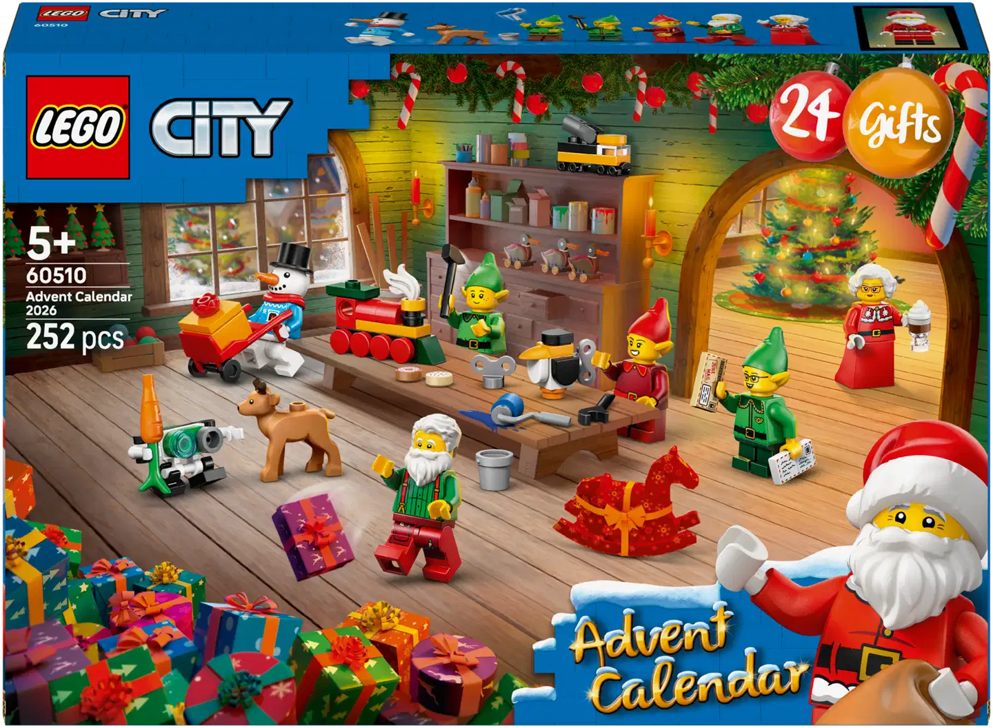 LEGO® City Occasions 60510 City Joulukalenteri 2026 - 3