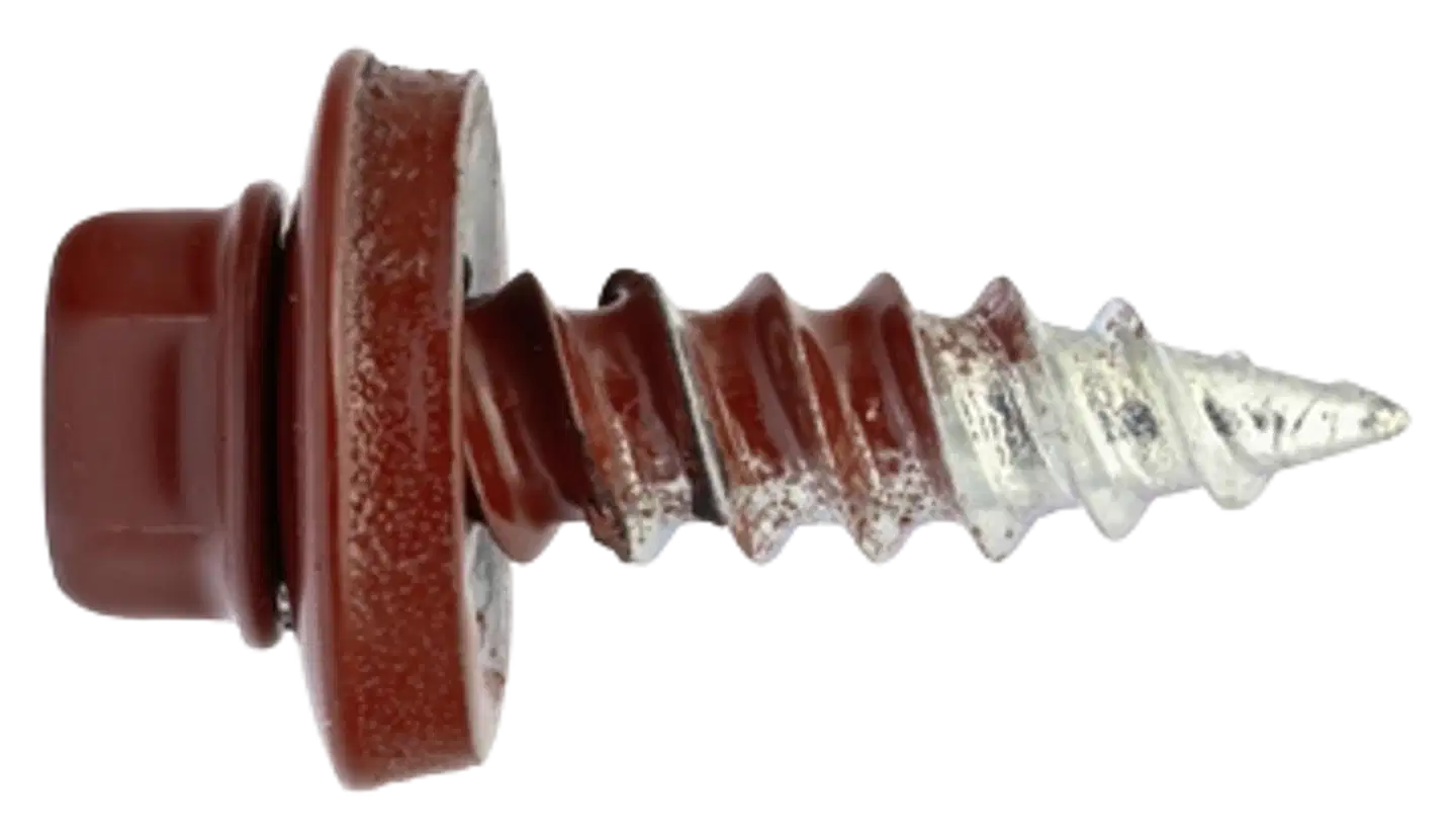 Fixmaster saneerauskateruuvi RR29 tummanpunainen 6,3X25 250kpl