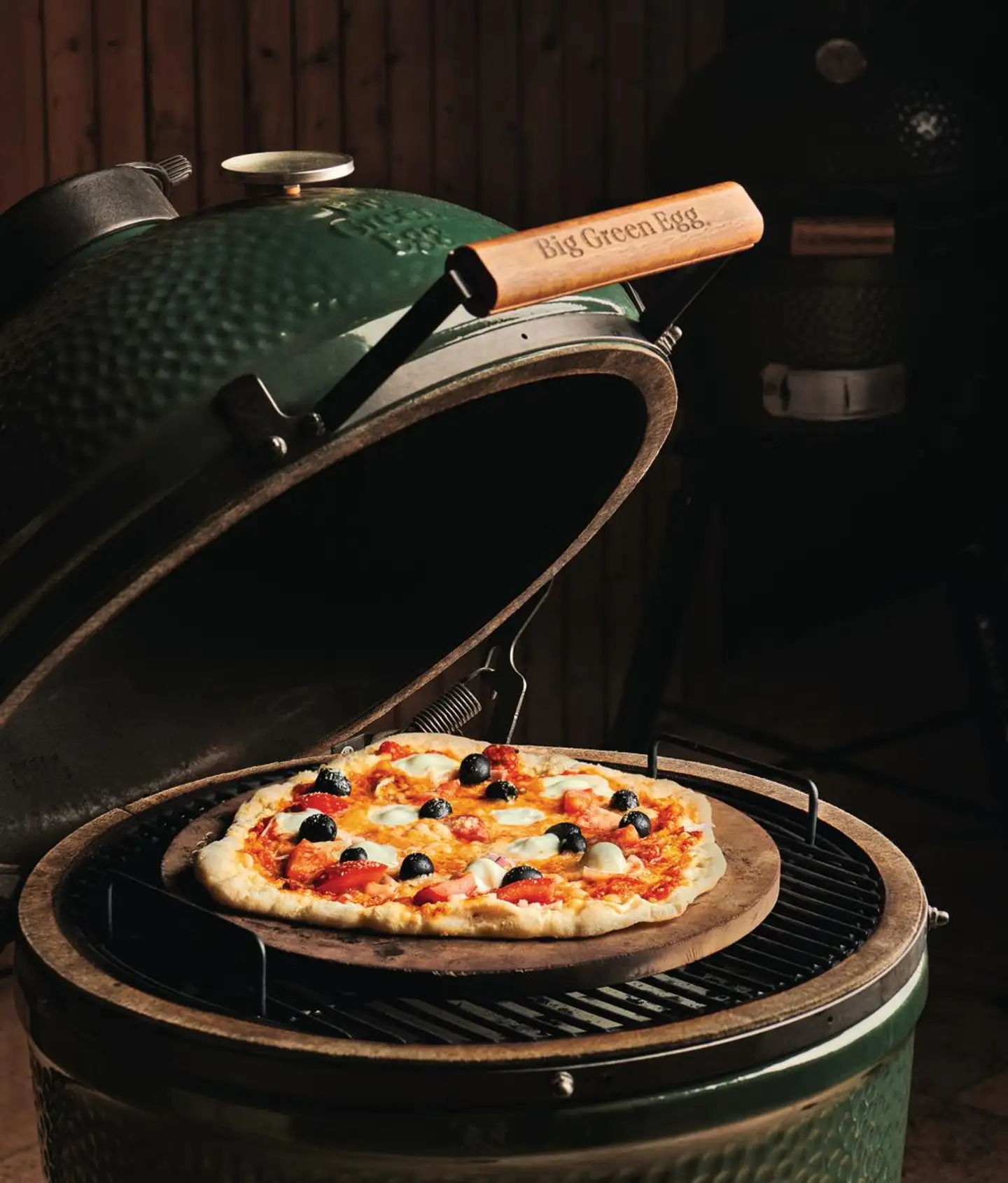 Big Green Egg pizzakivi 30 cm malleihin M, MiniMax - 2