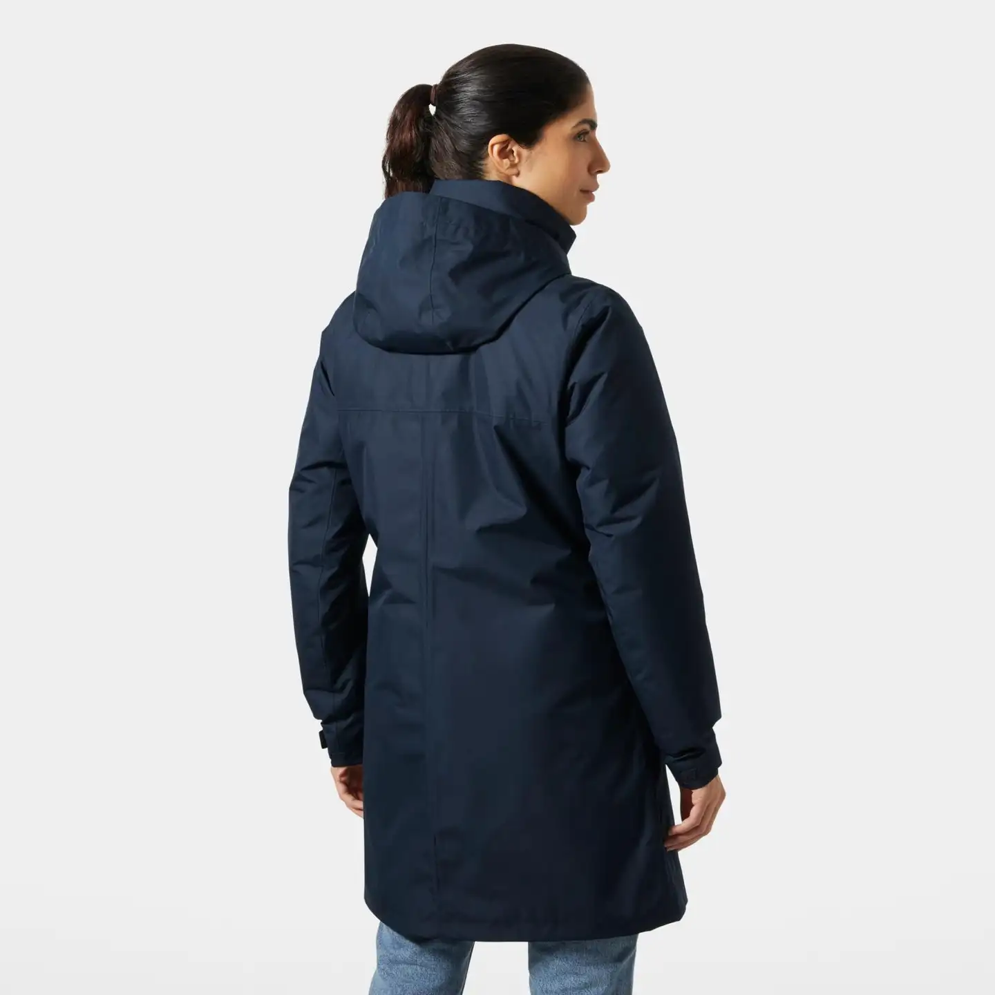 Helly Hansen naisten kevytvanutakki Vancouver Ins Raincoat - Navy - 4