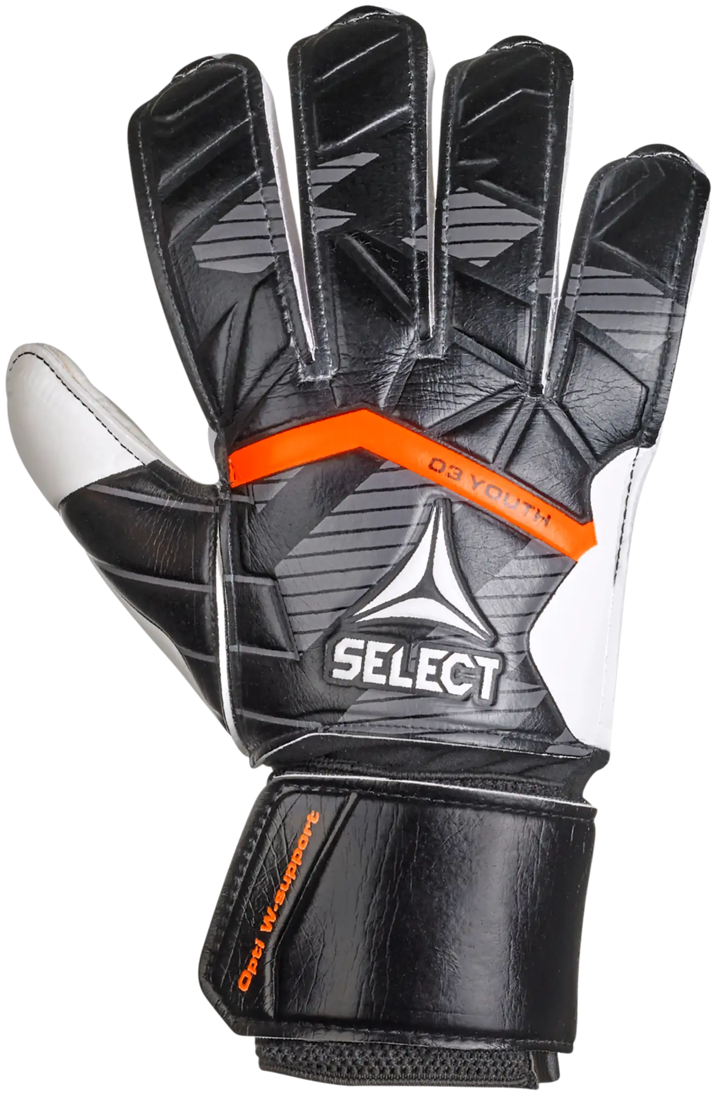 Select maalivahdinhanska 03 Youth v25 - Black/white - 2