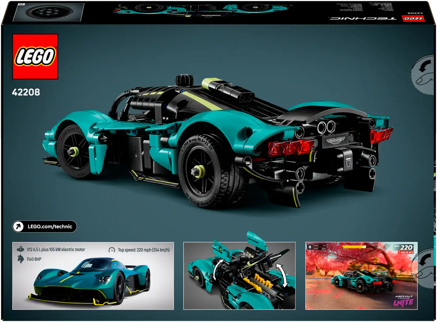 LEGO® Technic 42208 Aston Martin Valkyrie - 3