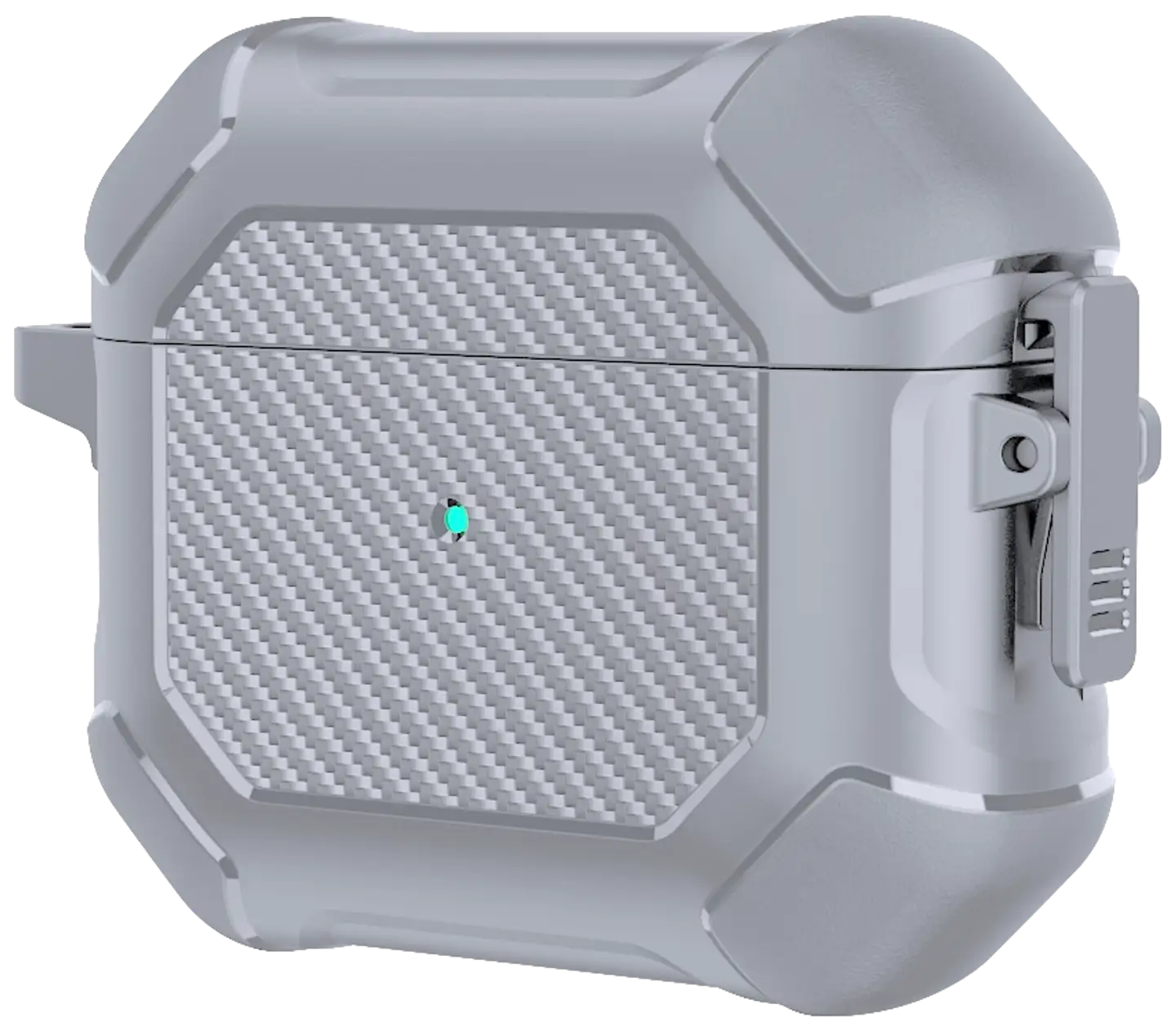 Wave Rugged Suojakotelo, Apple AirPods (4. sukupolvi), Vaaleanharmaa - 1