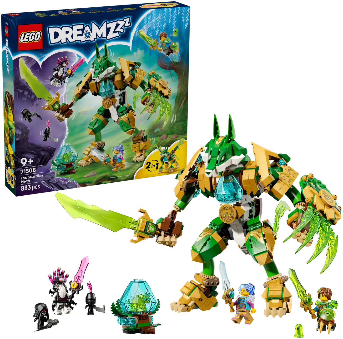 LEGO® DREAMZzz 71508 Kettuvartijarobotti - 1