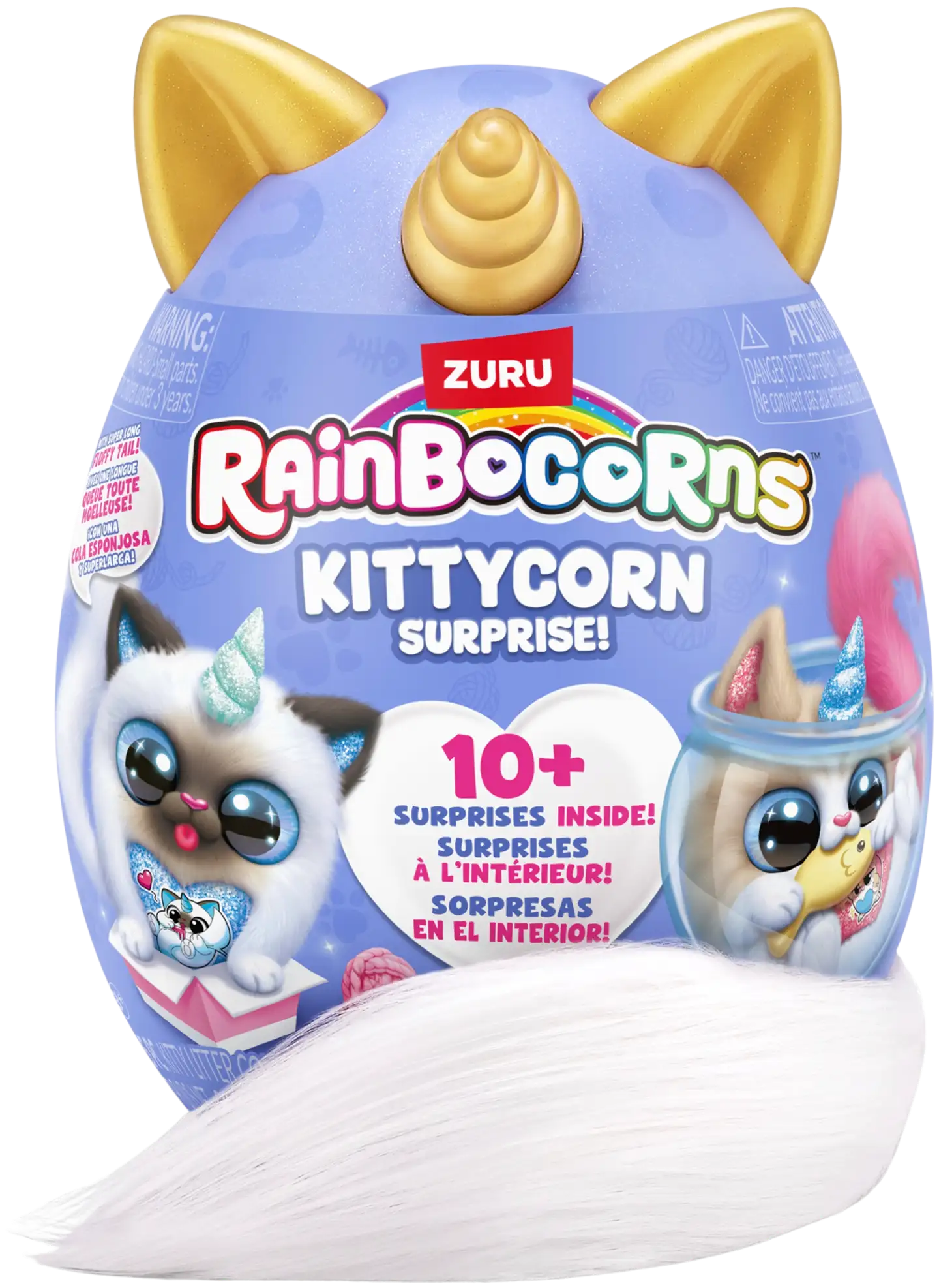 Rainbocorns pehmokissa Kittycorn Surprise, erilaisia - 4