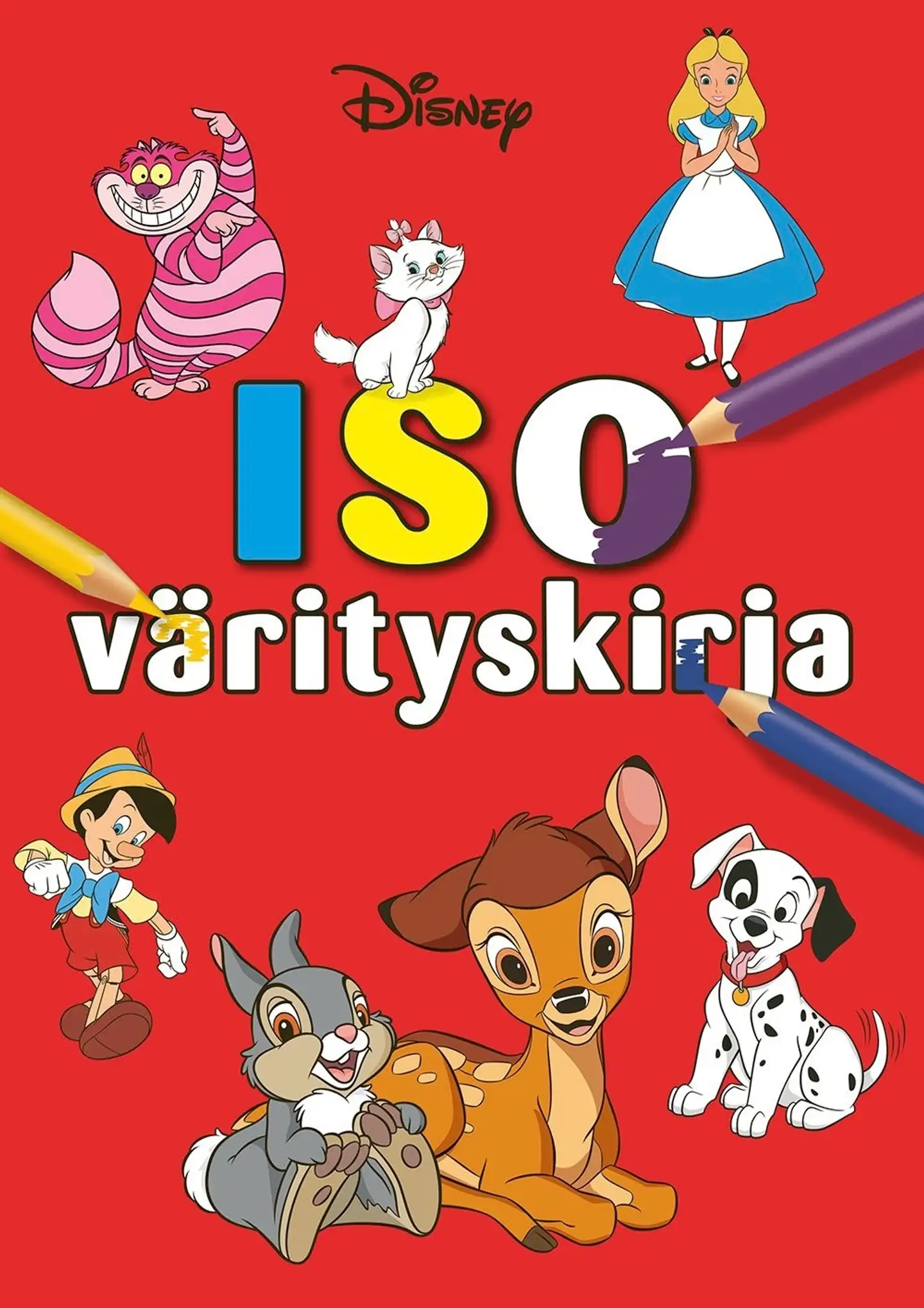 Disney Klassikot Iso värityskirja