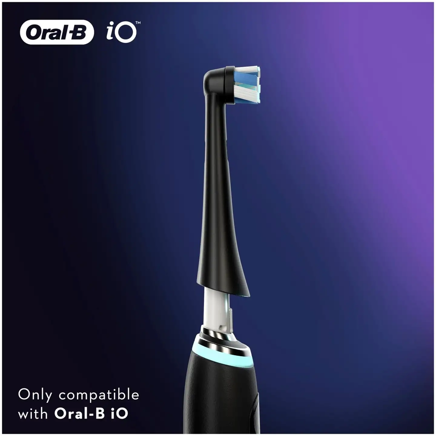 Oral-B Vaihtoharjat iO Ultimate Clean Black 4 kpl - 4