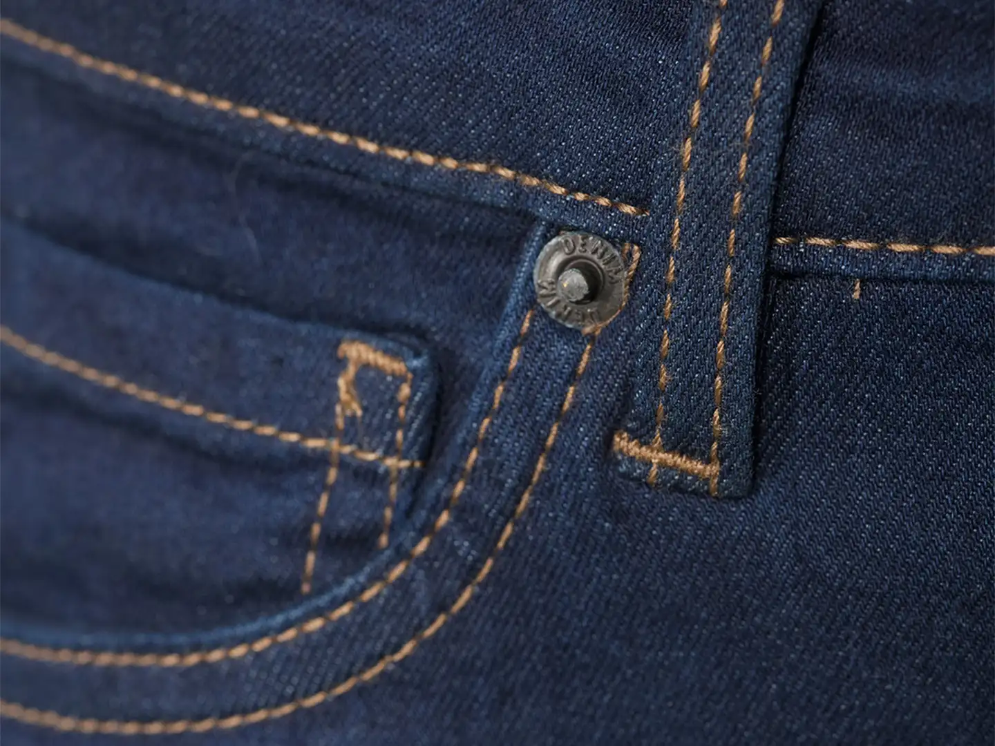 House naisten farkut Straight Flare - Dark blue washed - 5