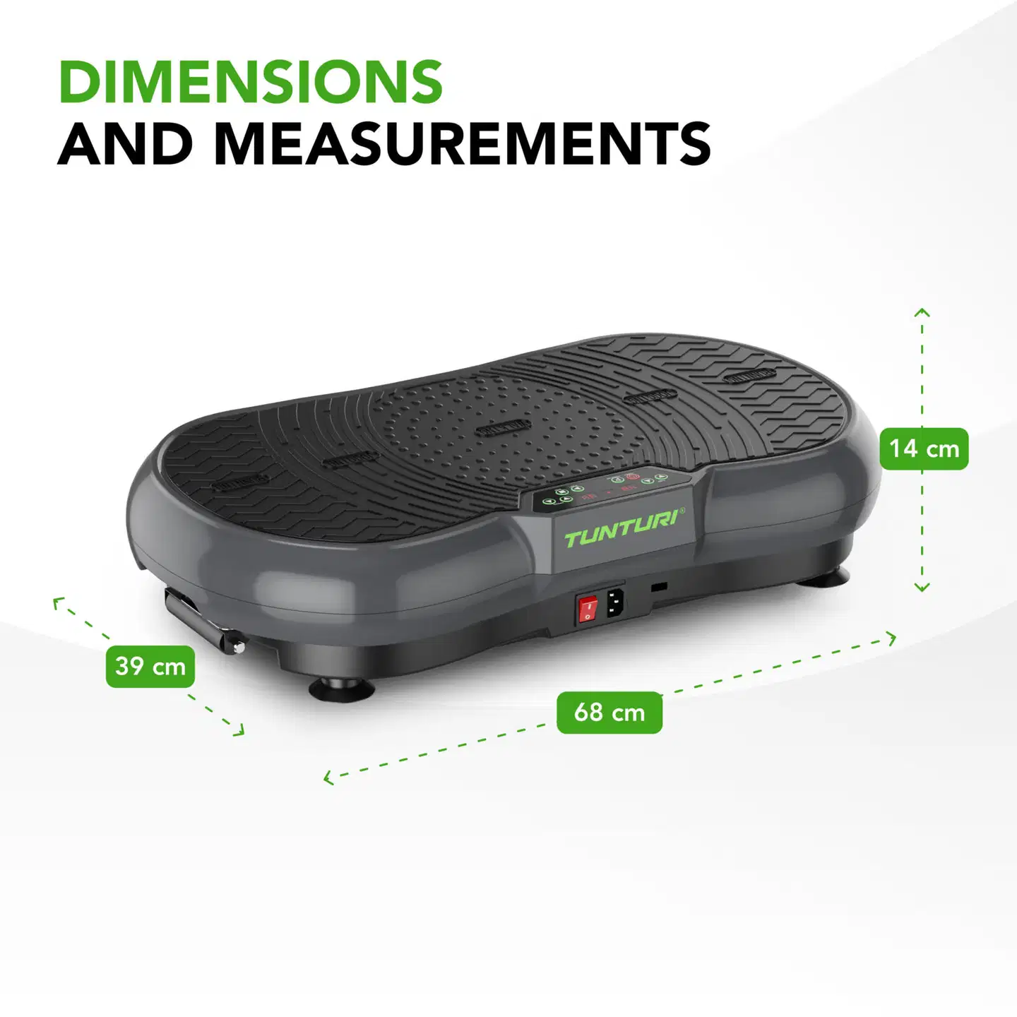 Tunturi Cardio Fit V40 Tärinälevy - 9
