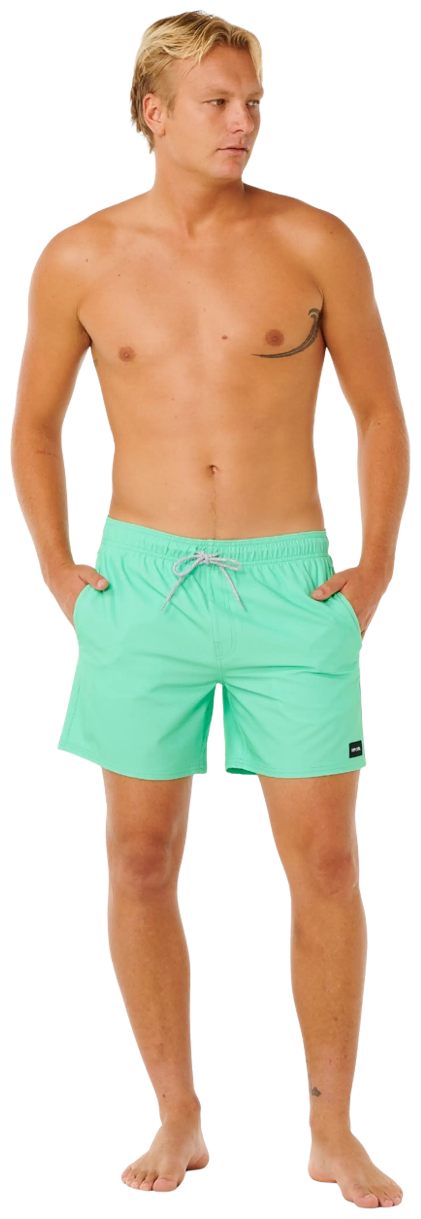Rip Curl miesten uimashortsit offset daily volley 0F9MBO - green sd - 4