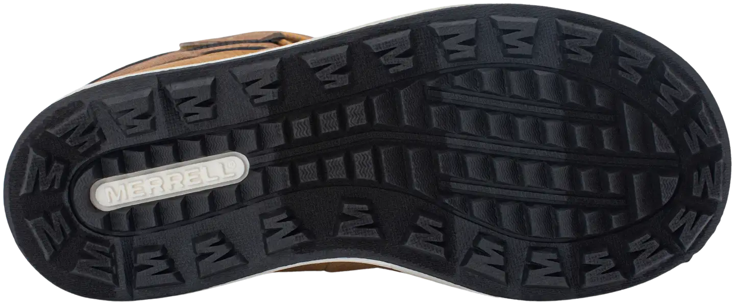 Merrell lasten vedenpitävä talvikenkä Snow Bank 5.0 - Wheat/Black - 7