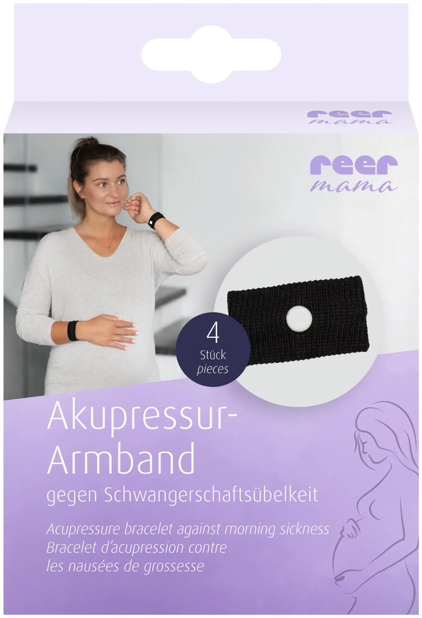 Reer akupainerannekkeet aamupahoinvointiin 4 kpl - 3