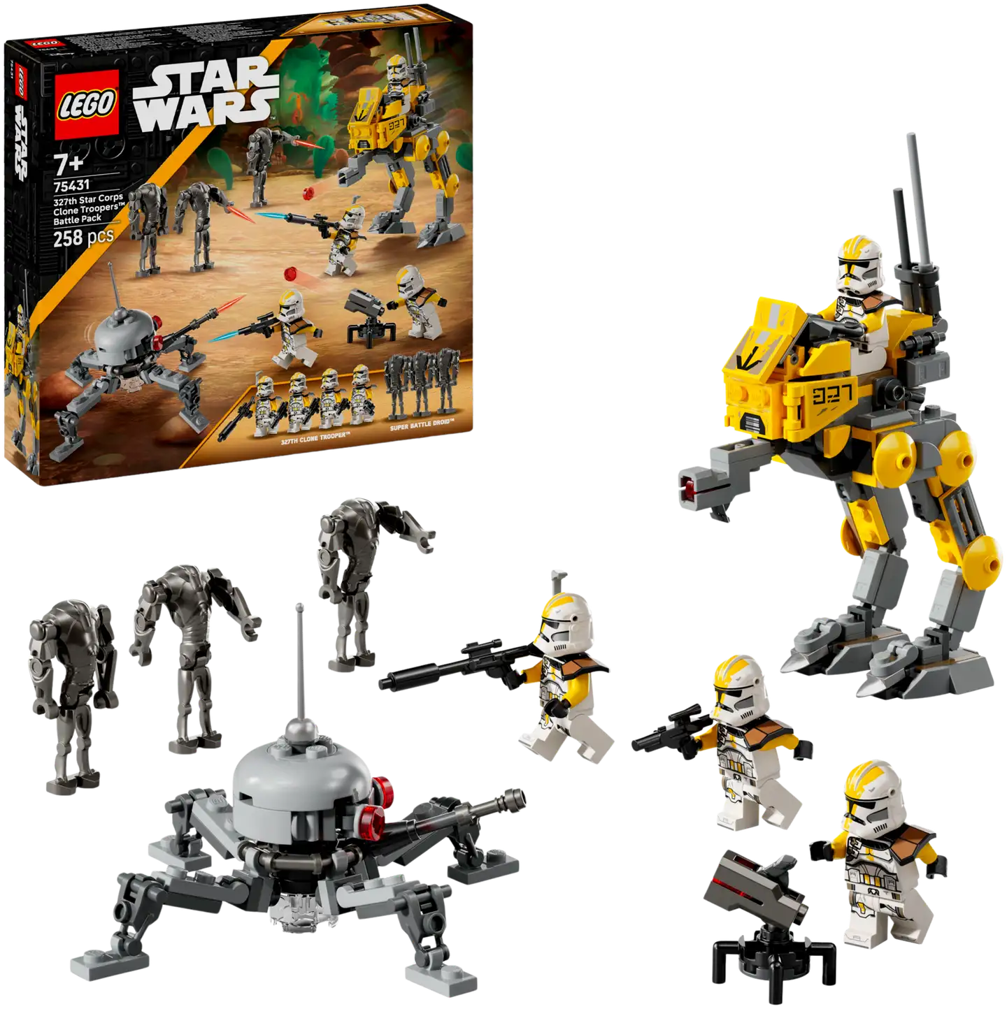 LEGO® Star Wars TM 75431 327. taivasjoukon kloonisotilaat ‑taistelupaketti - 1